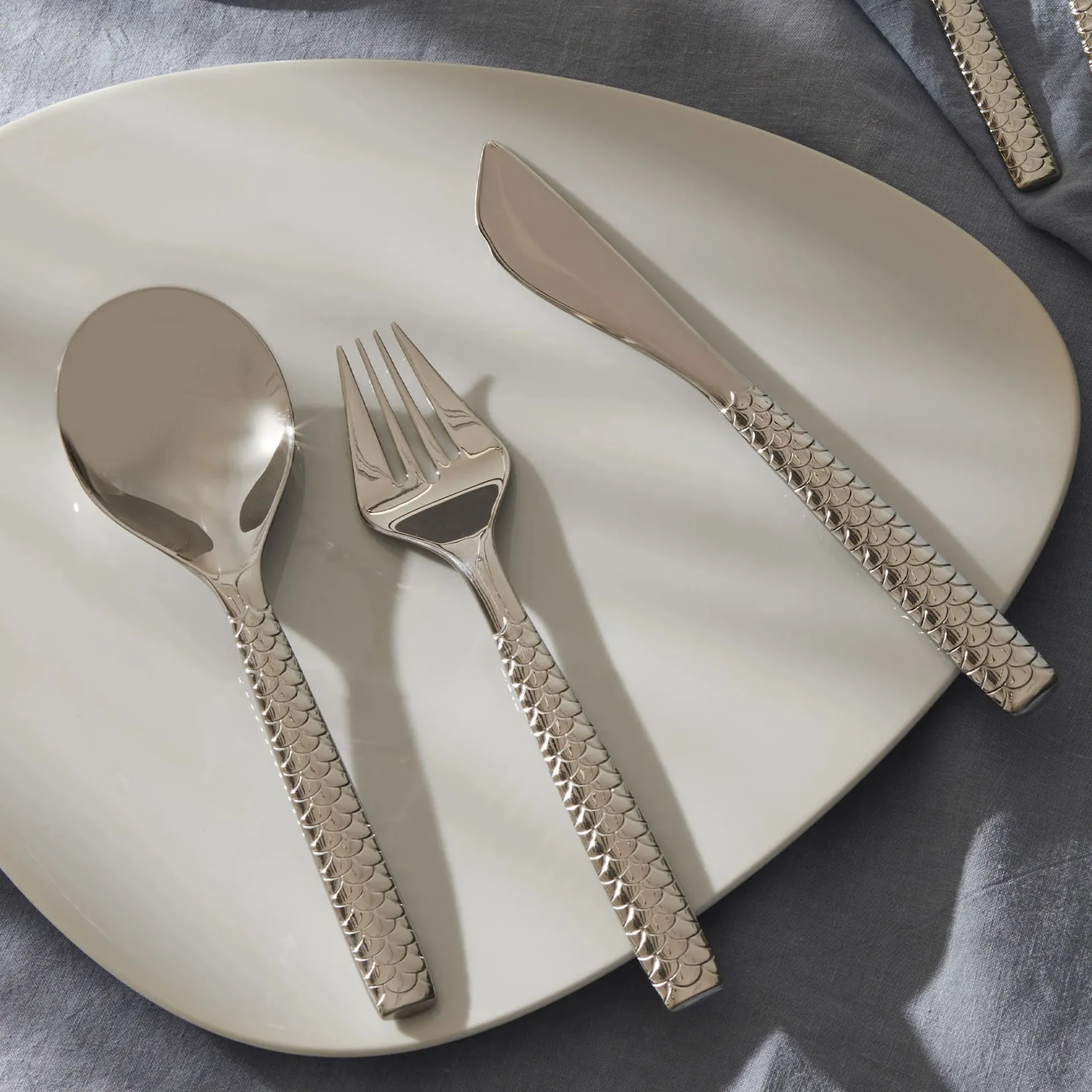 Colombina Fish Fish knife - Alessi - NO GA