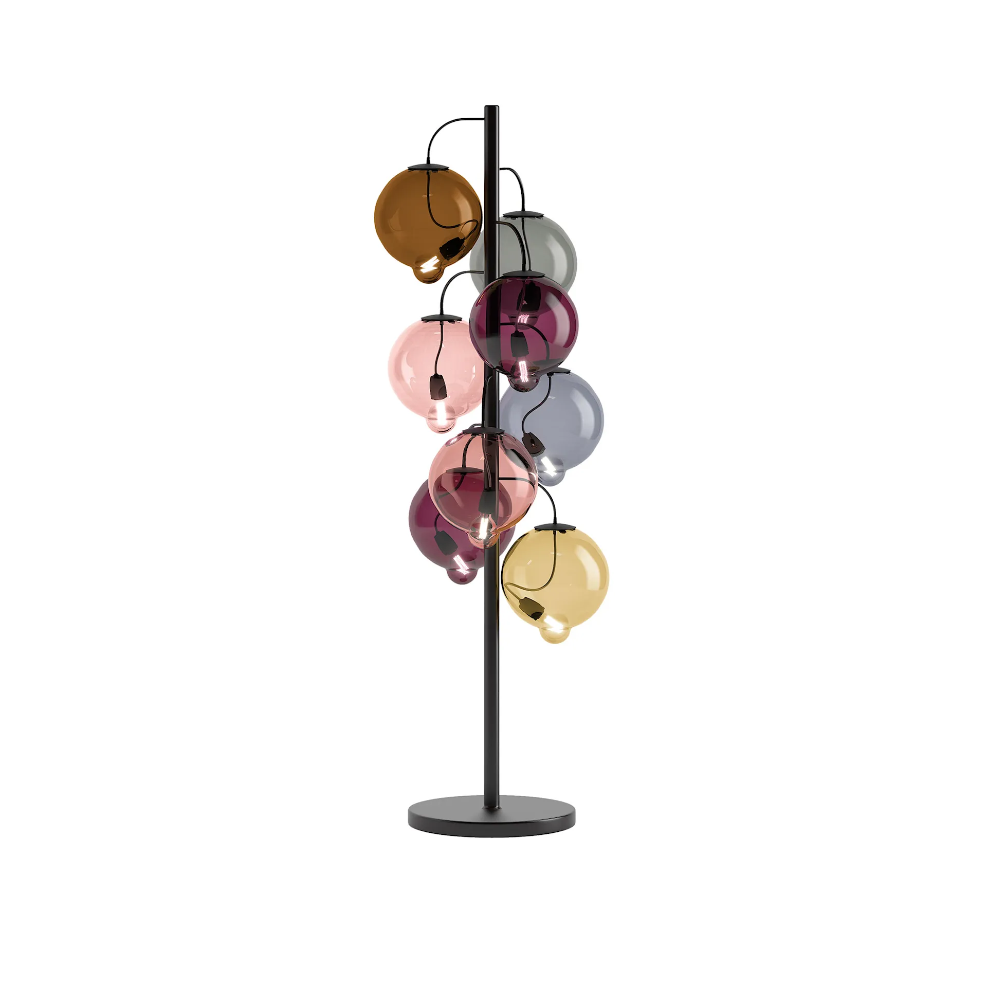 Meltdown Floorlamp 8 Diffusers - Cappellini - NO GA