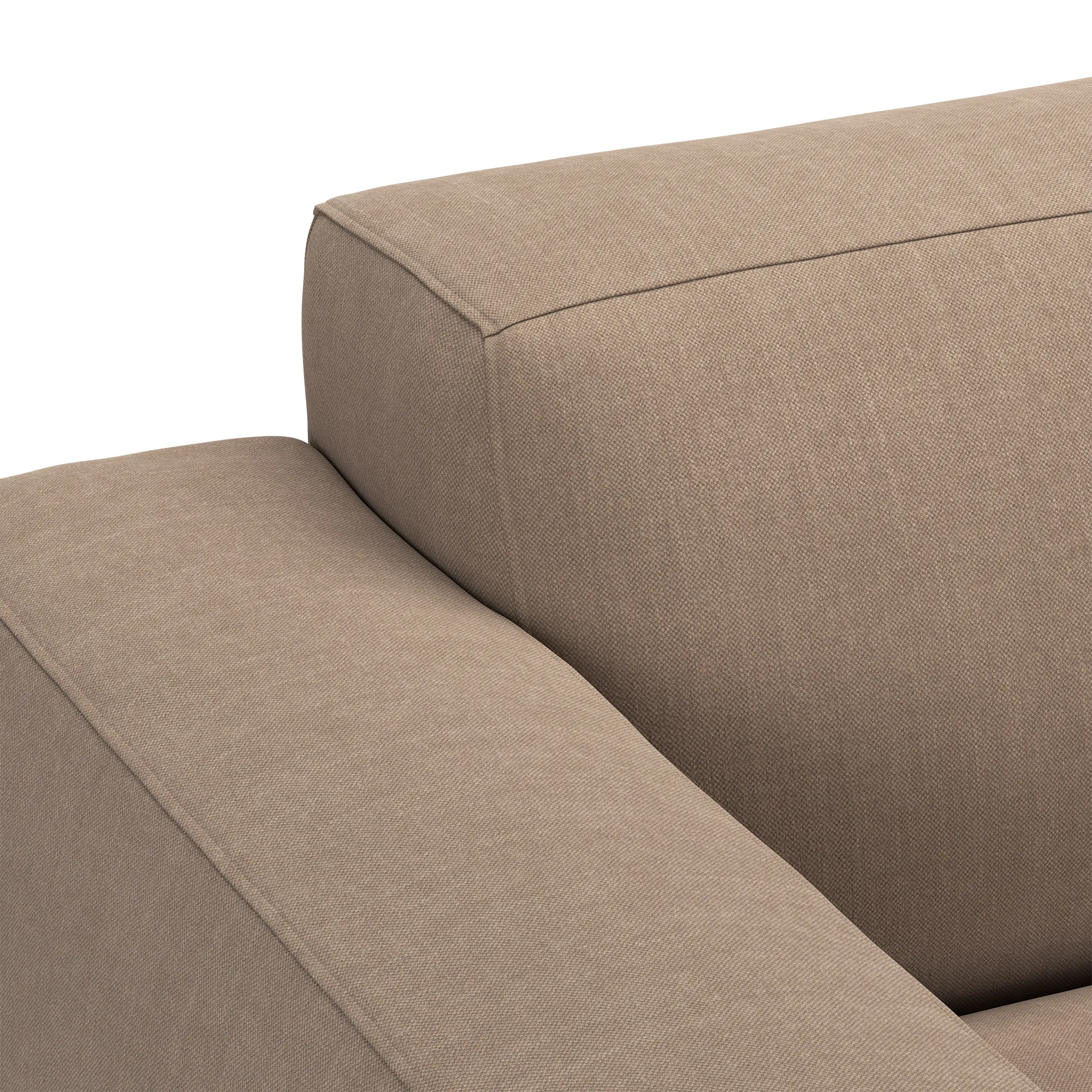 Brick 2-Seater Chaise Lounge Right - 5