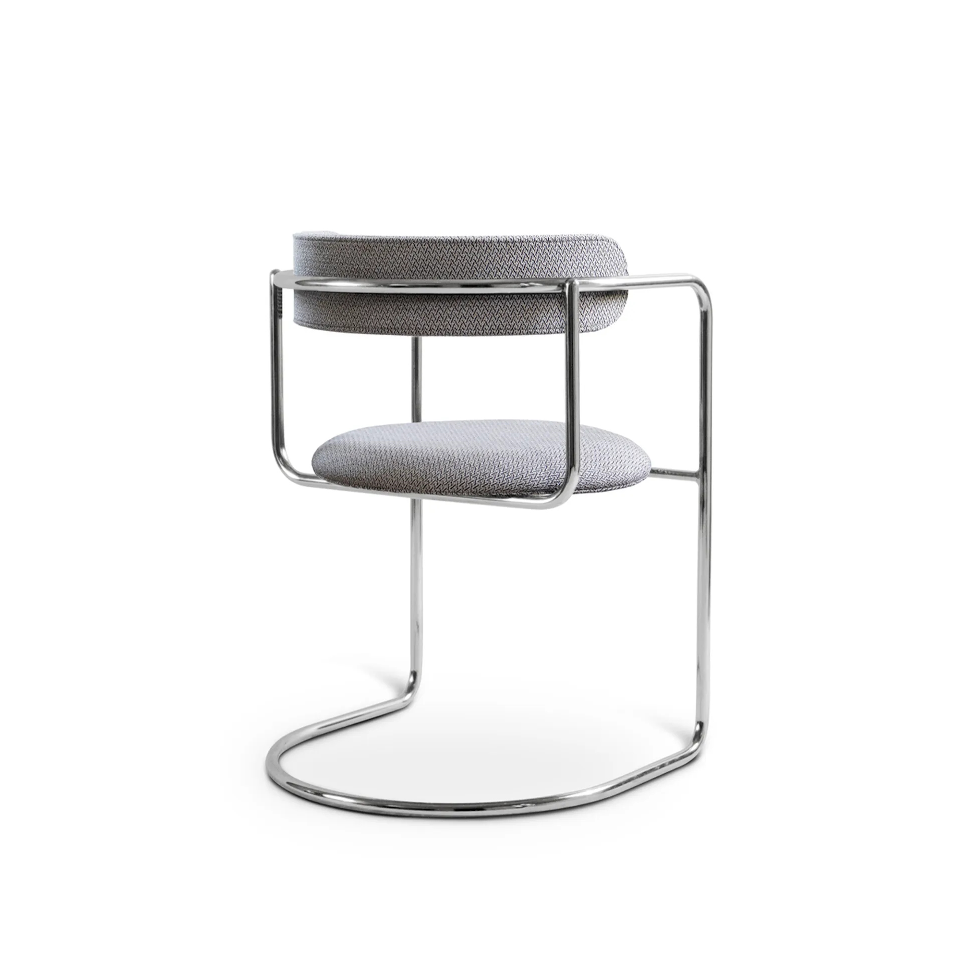 FF Cantilever Chair Rounded Chrome Legs - Friends & Founders - NO GA