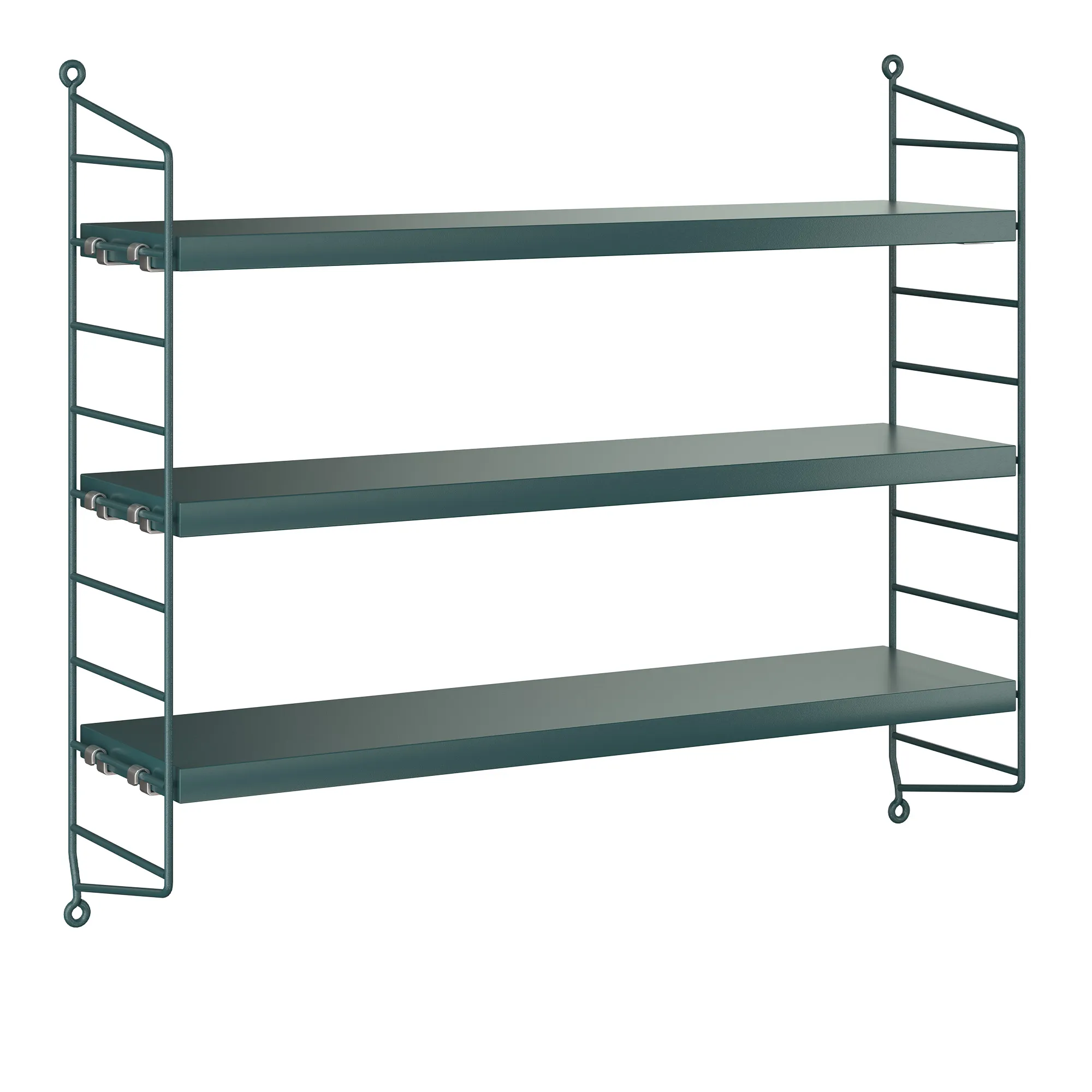 String Pocket Wall Shelf Wood - 1