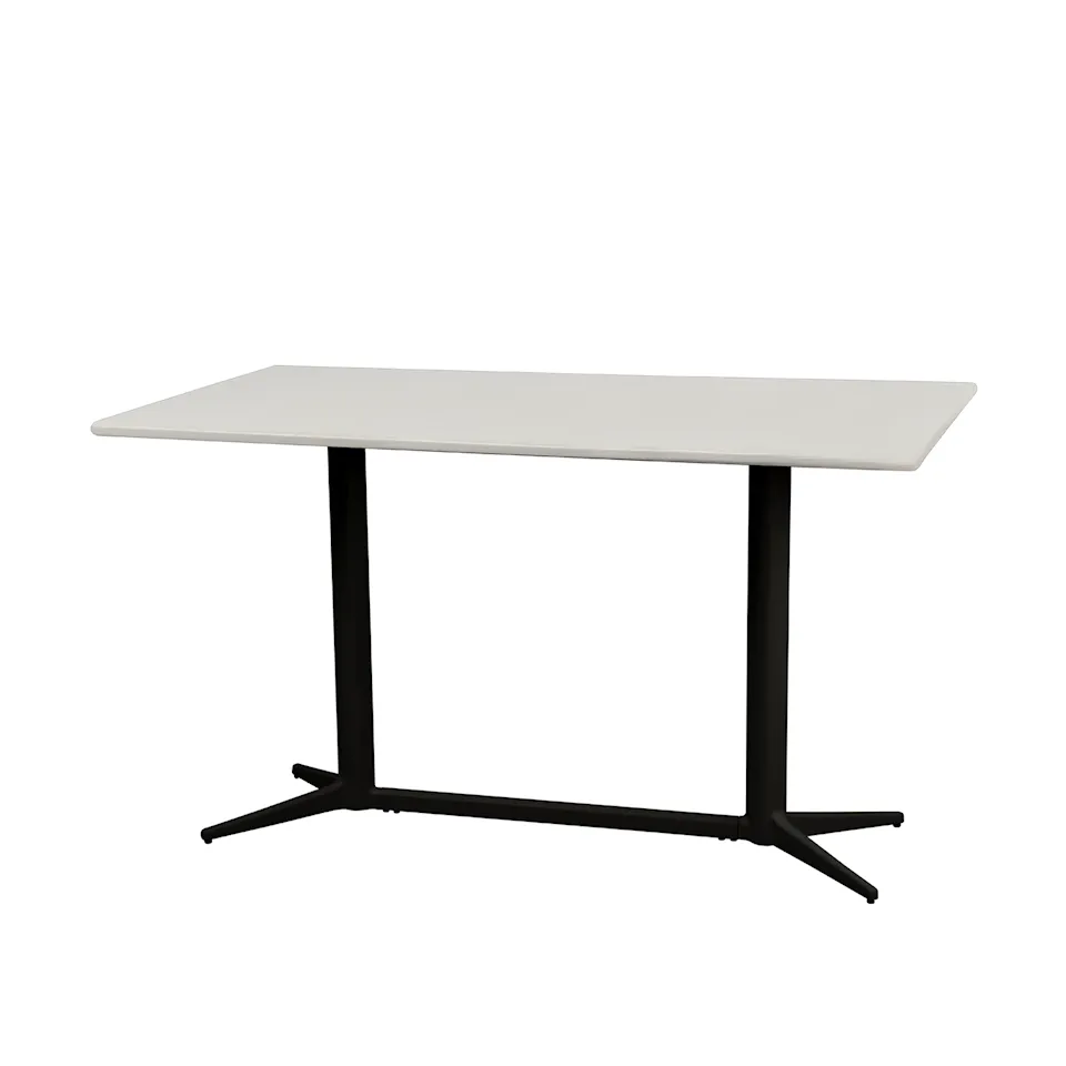 Drop cafe table 130x75 Lava Grey