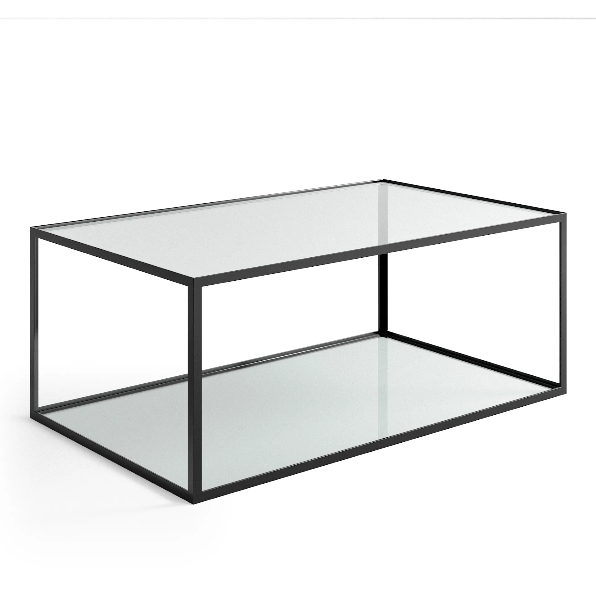 Alberto Glass table 60 x 100 cm - DUX - NO GA