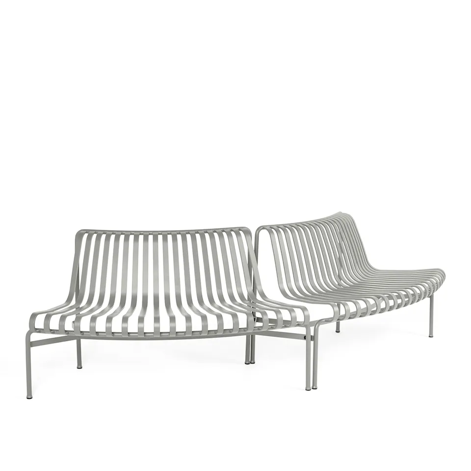 Palissade Dining park bænk 2-pack Out/Out