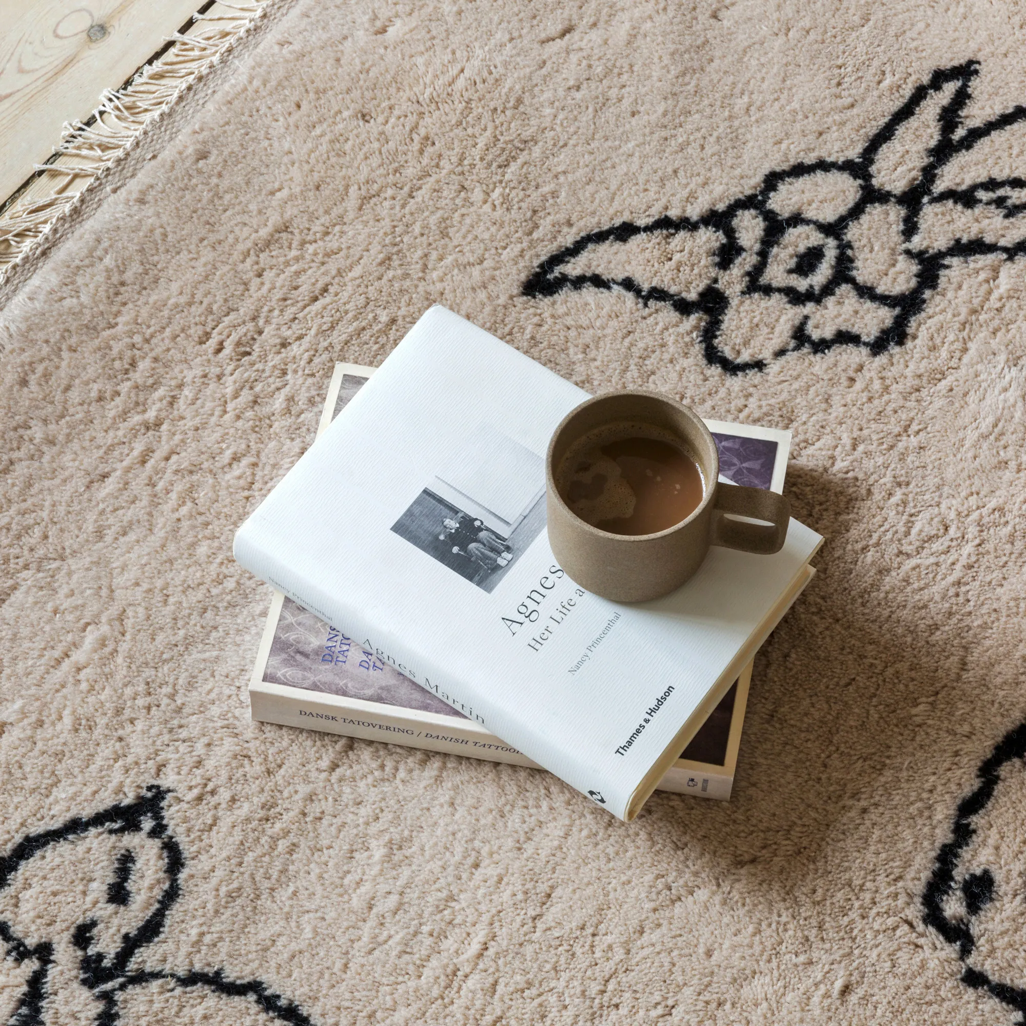 Nomad Sand Rya Rug - 3