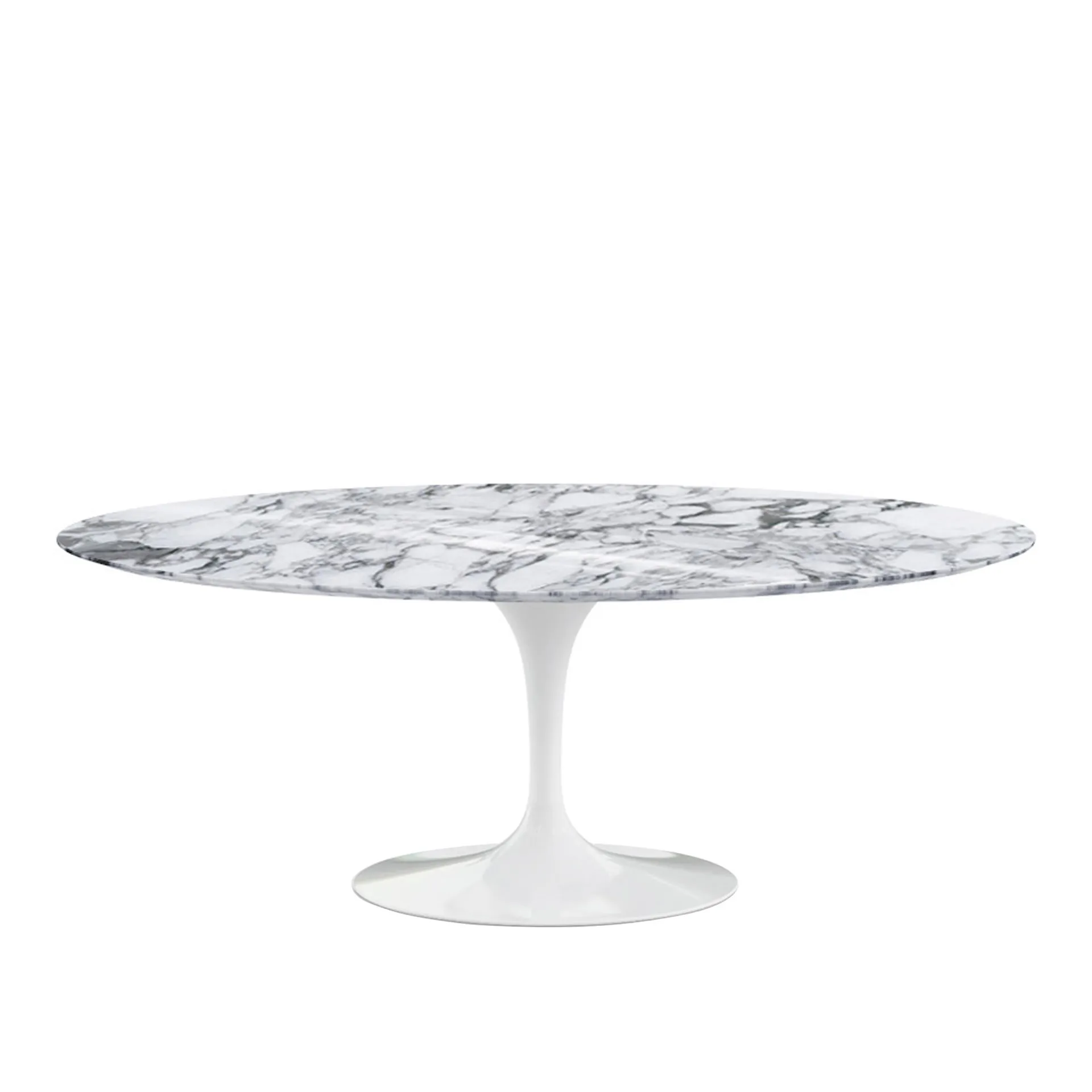 Saarinen Oval eettafel 198 cm White - Knoll - Eero Saarinen - NO GA