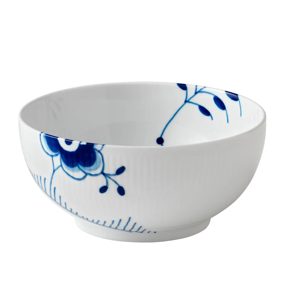 Blue Fluted Mega Bowl 1.1 L / 18 cm