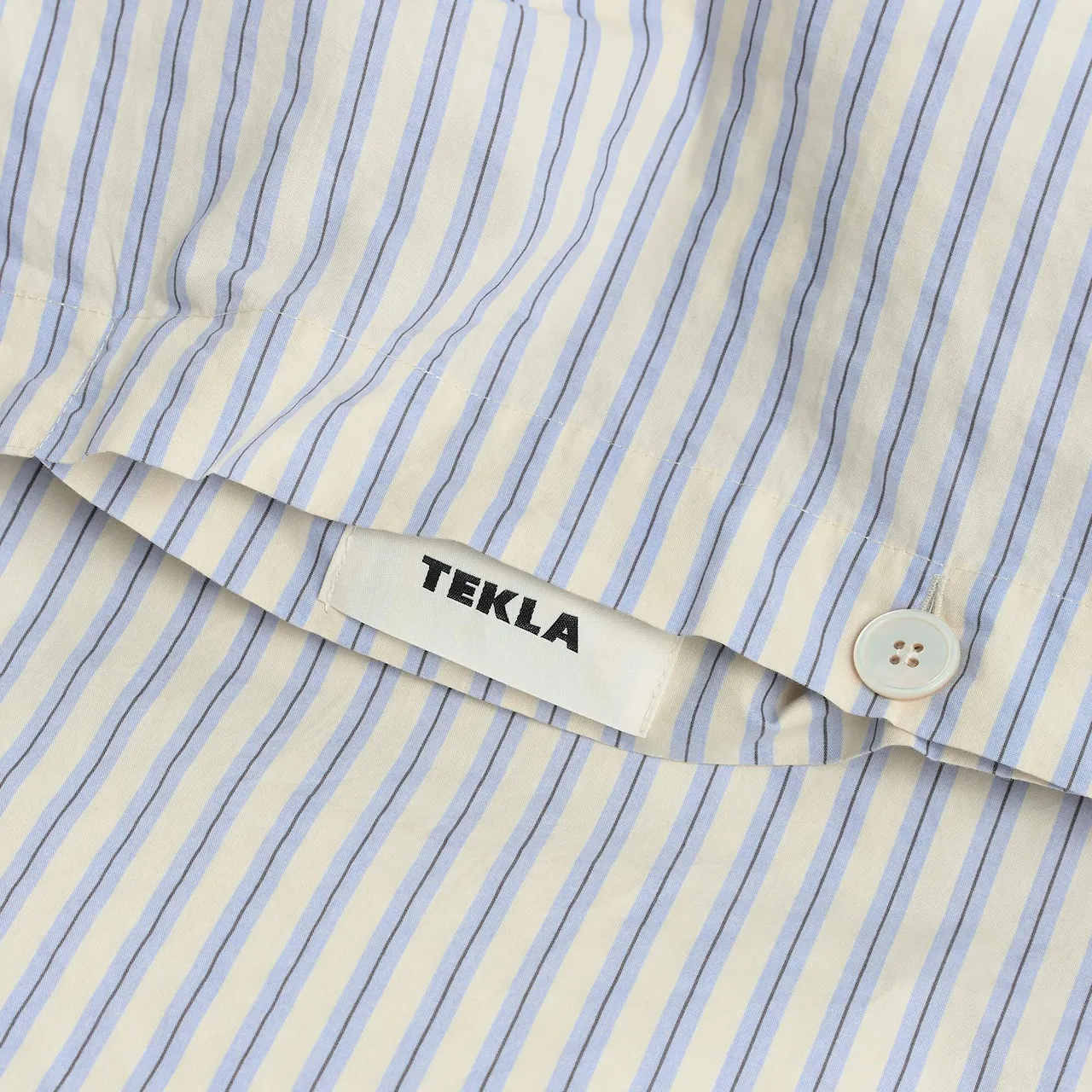 Percale Flint Stripes dekbedovertrek