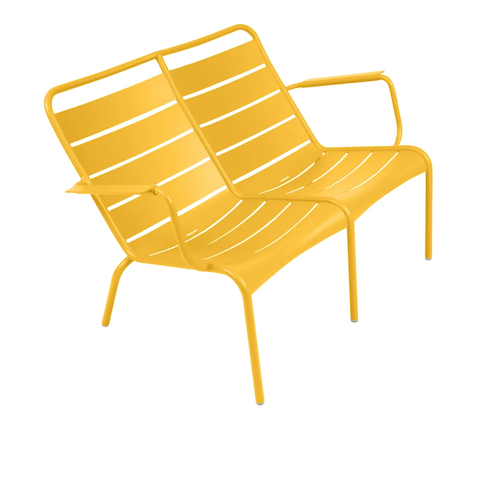 Luxembourg Duo Low Armchair - Honey