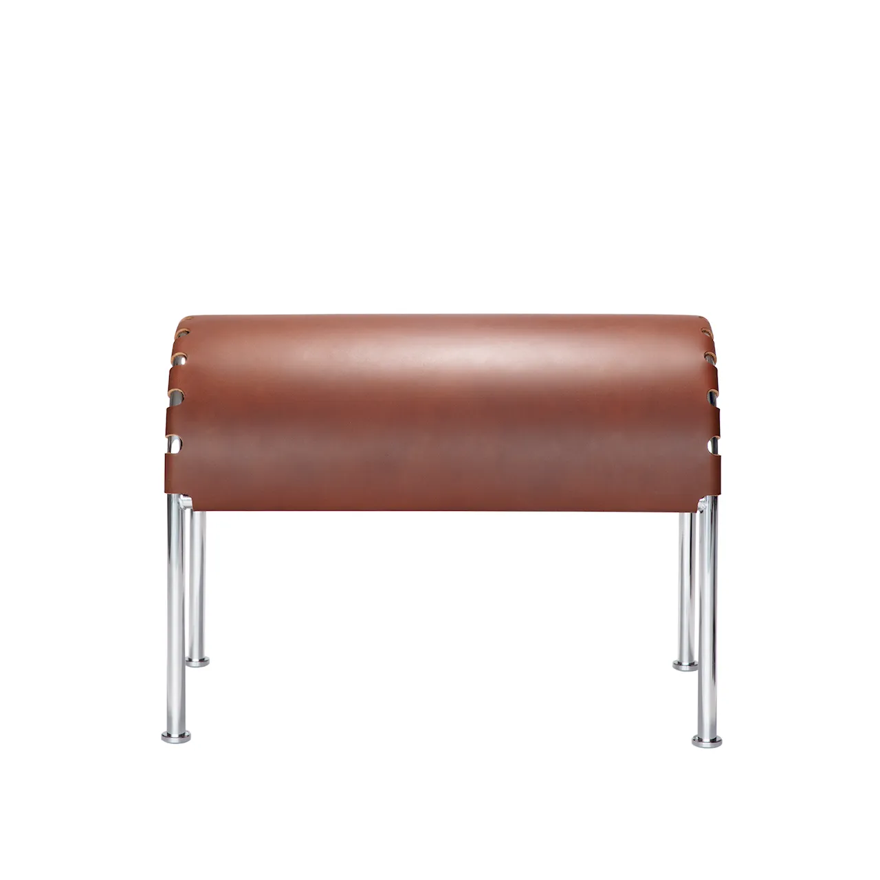 Bruno Footstool Chrome