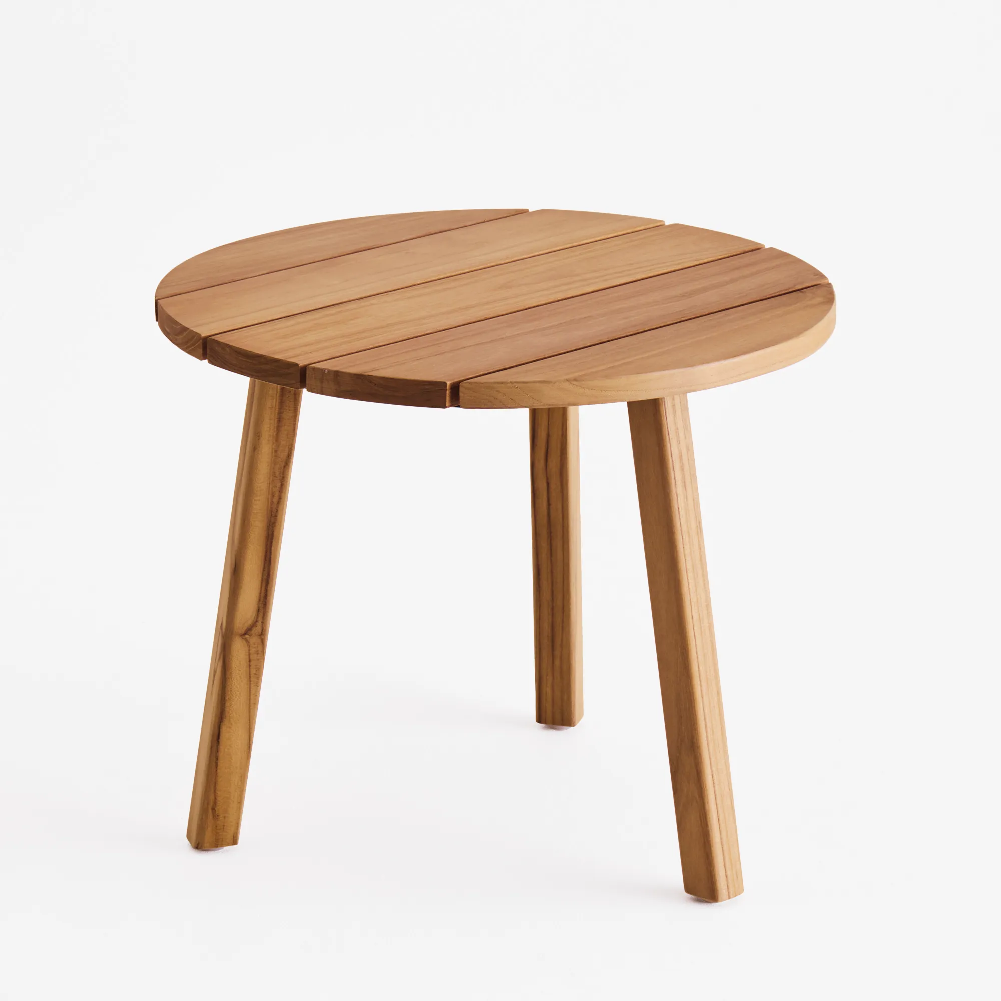Midsummer Round Outdoor Side Table & 2 Outdoor Lounge Chairs with Footstools - 11