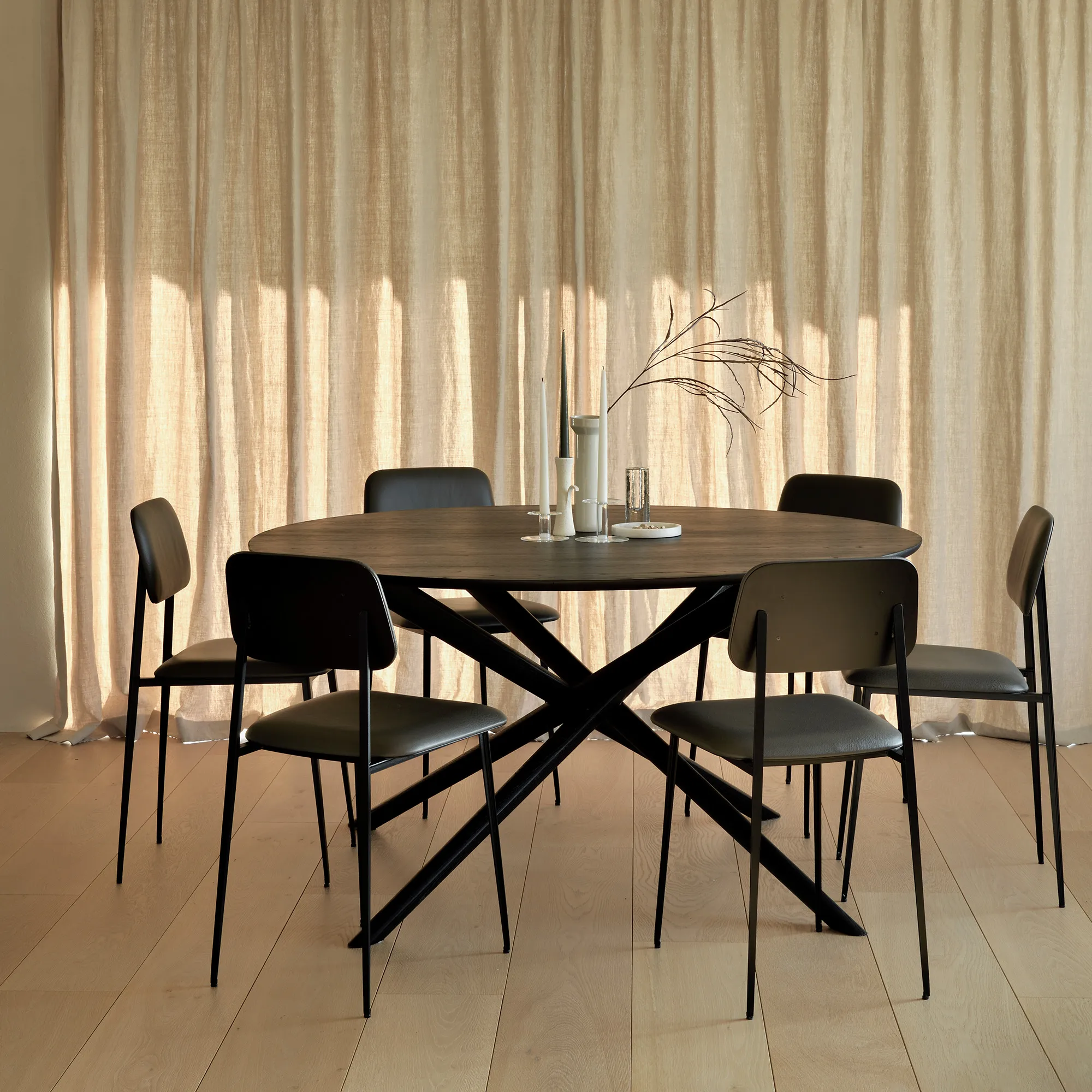 Mikado Round Dining Table - 2
