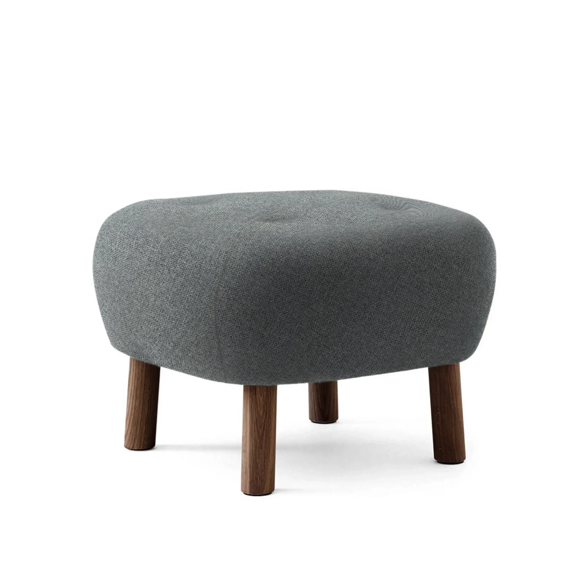 Little Petra Pouf Walnut - 1