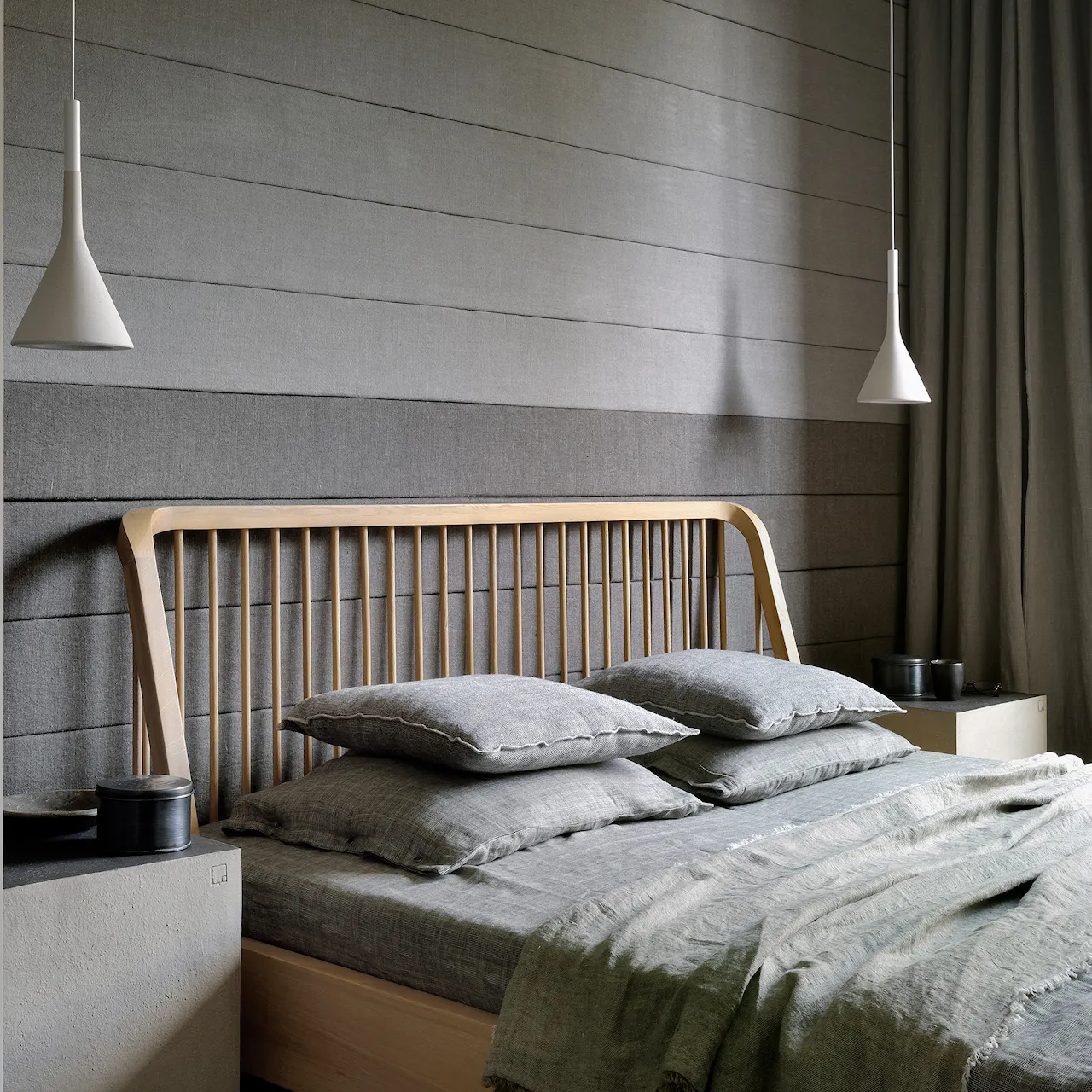 Spindle bed