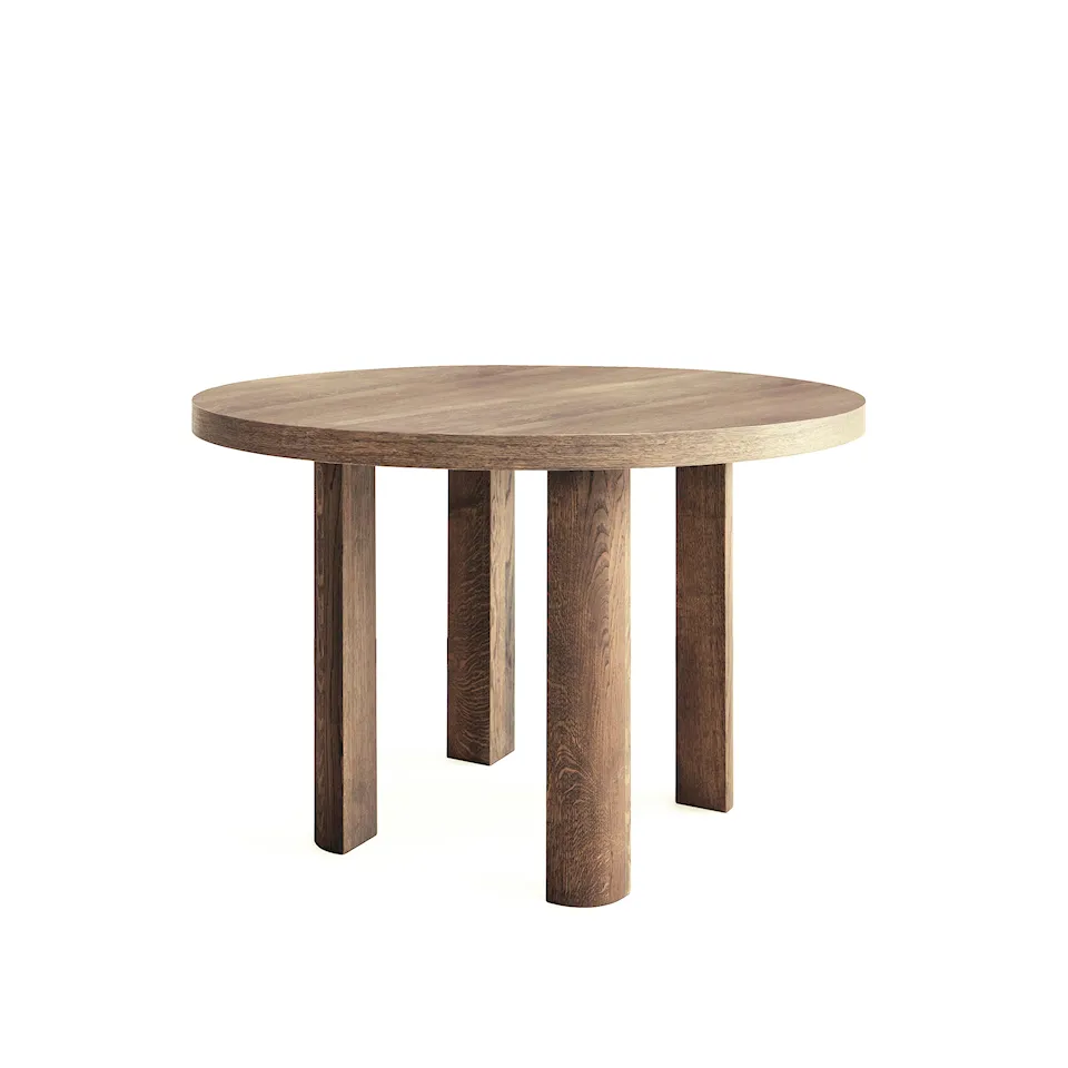 Quarter Table Round Natural Oak