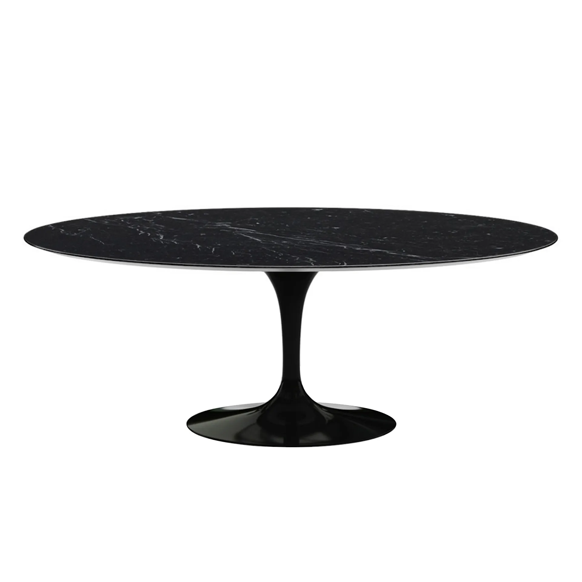 Saarinen Oval Table - Black - Knoll - Eero Saarinen - NO GA