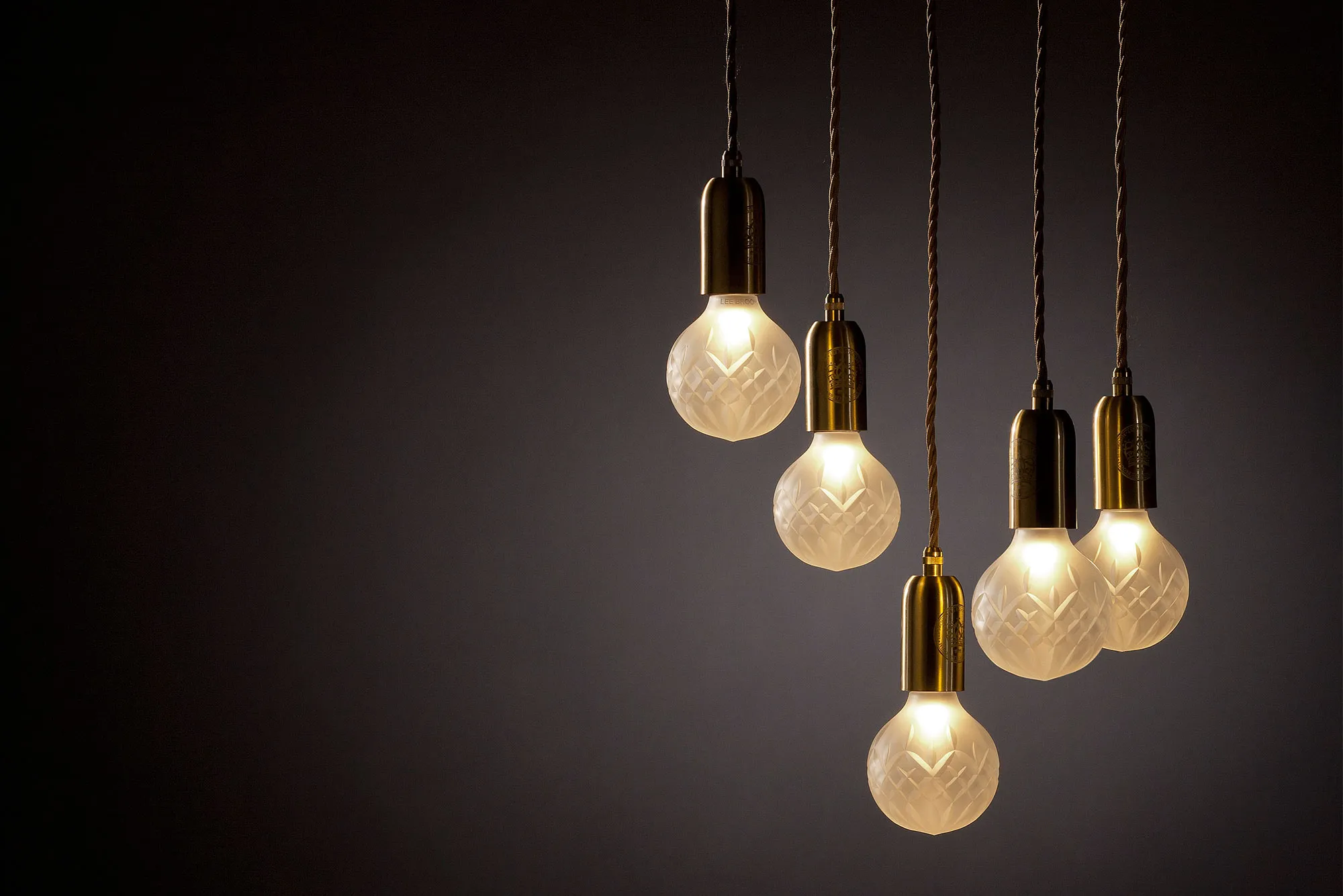 Crystal Bulb Pendant - 5