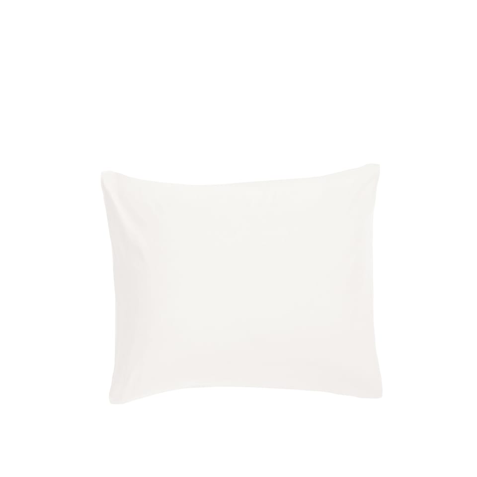 Naked Percale Pillowcase Ogland White