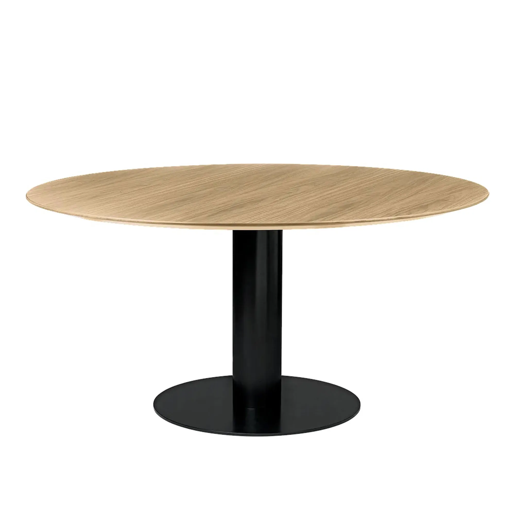 GUBI 2.0 Dining Table Ø150 cm Black - 1