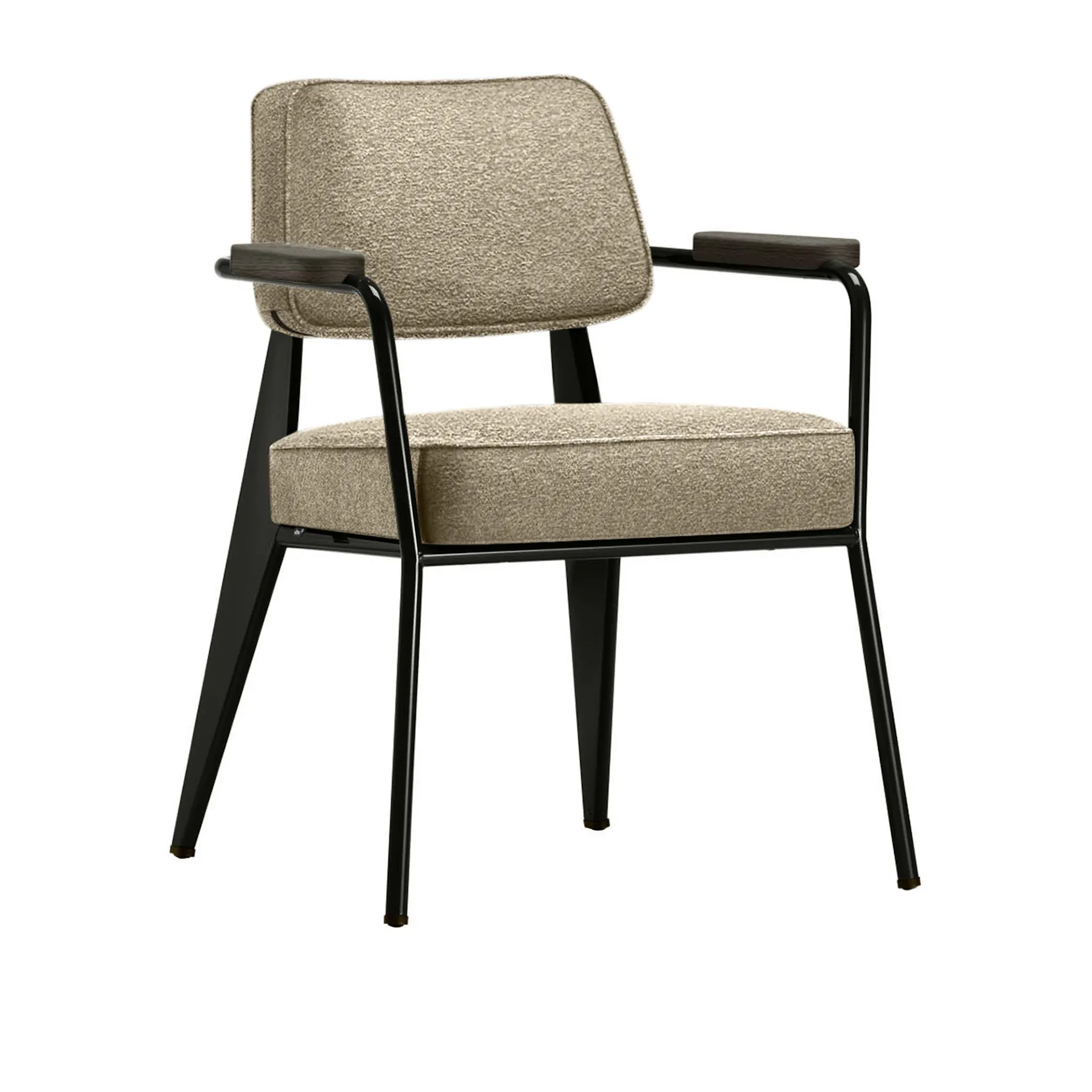 Fauteuil Direction Armchair Deep Black - Vitra - Jean Prouvé - NO GA