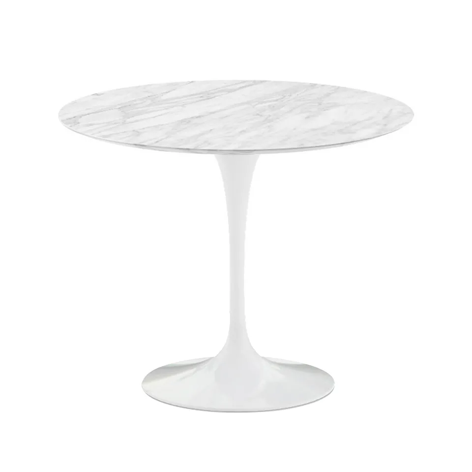 Saarinen Round ruokapöytä Ø 91 cm White