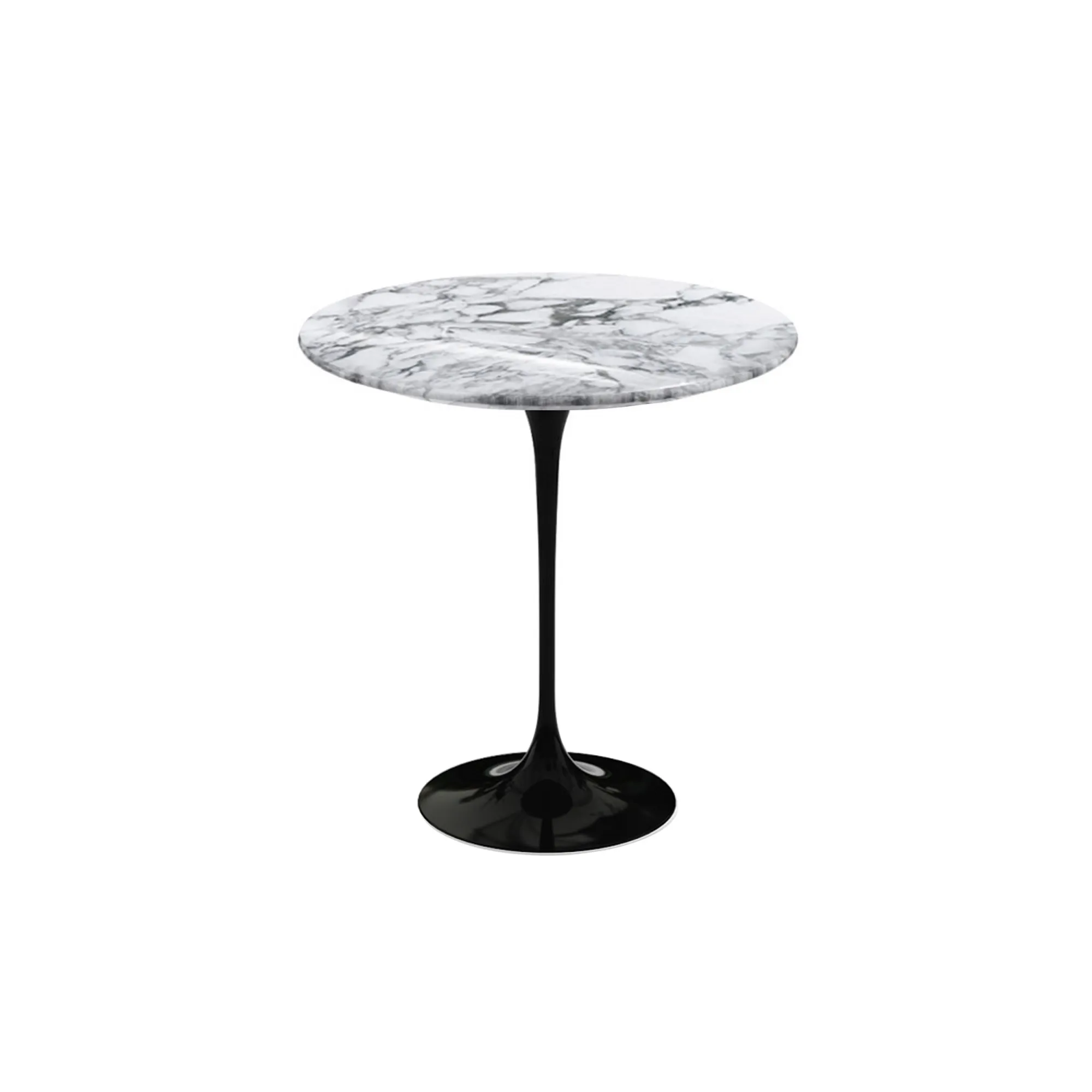 Saarinen Round Side Table Ø 51 cm Black - 1