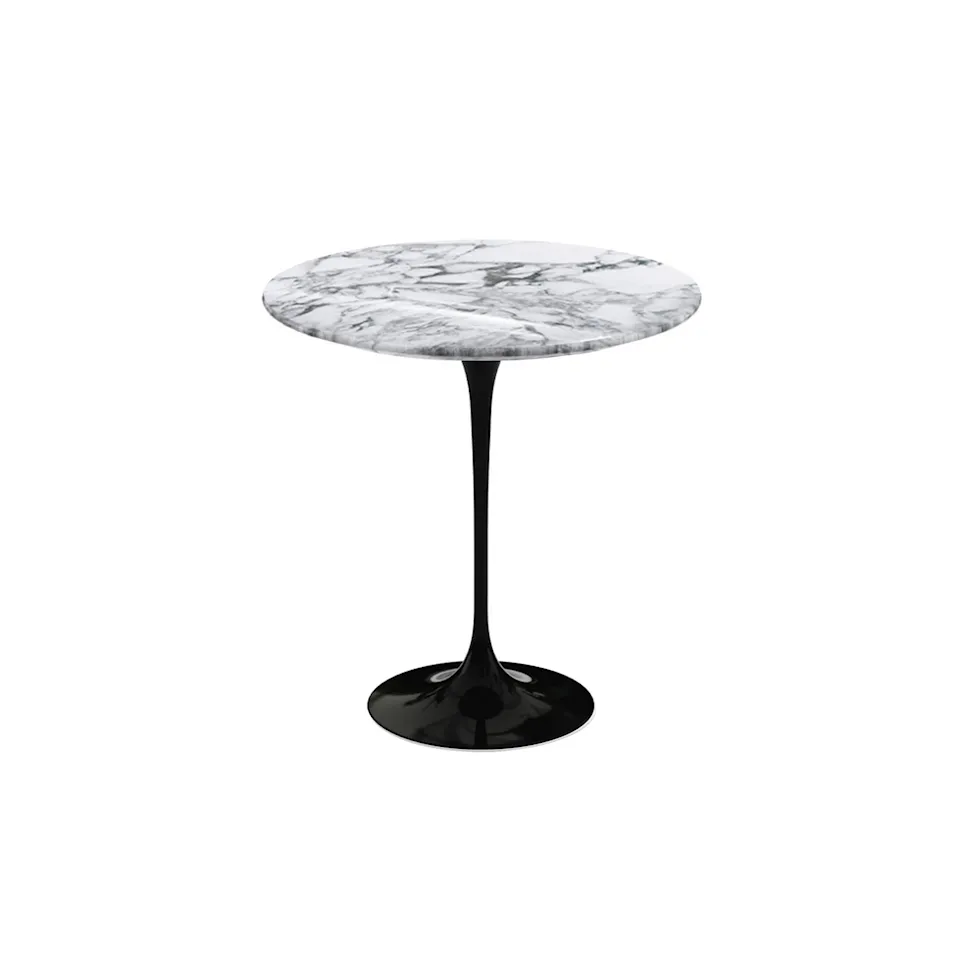 Saarinen Round Side Table Ø 51 cm Black