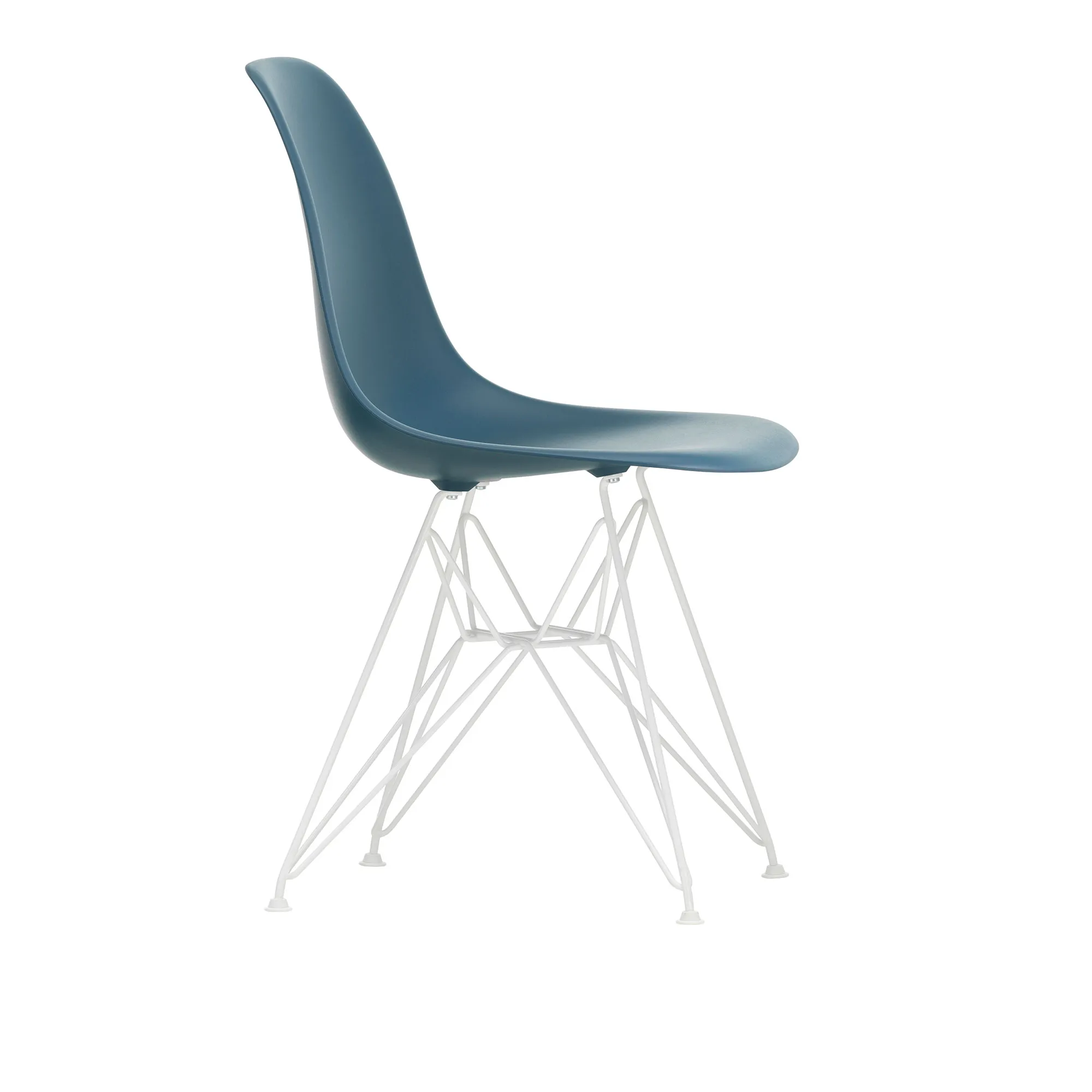 Eames RE Plastic Chair DSR White - 1