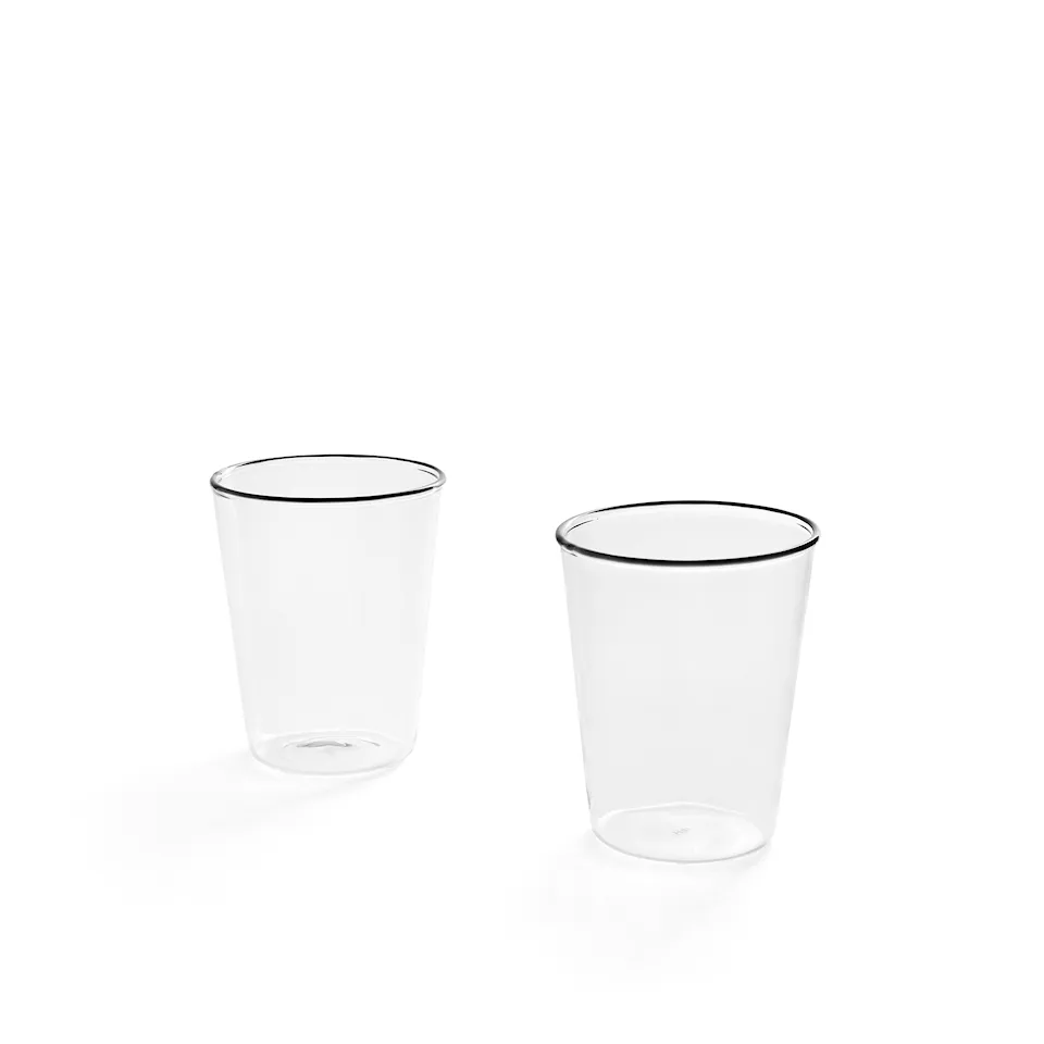 Rim Drinking Glasses Set of 2