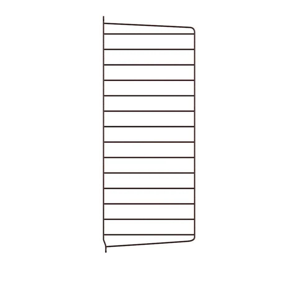 Wall end 75x30cm 1-pack dark brown