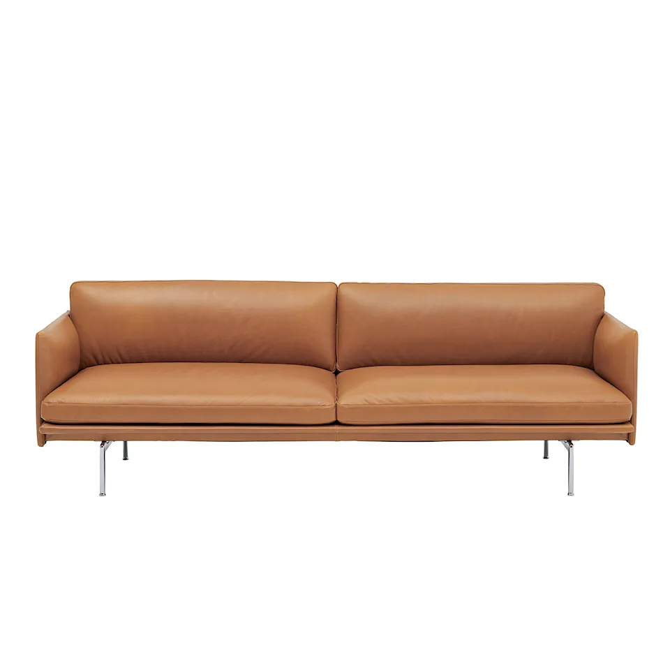 Outline 3-Seater / Polished Aluminium Base