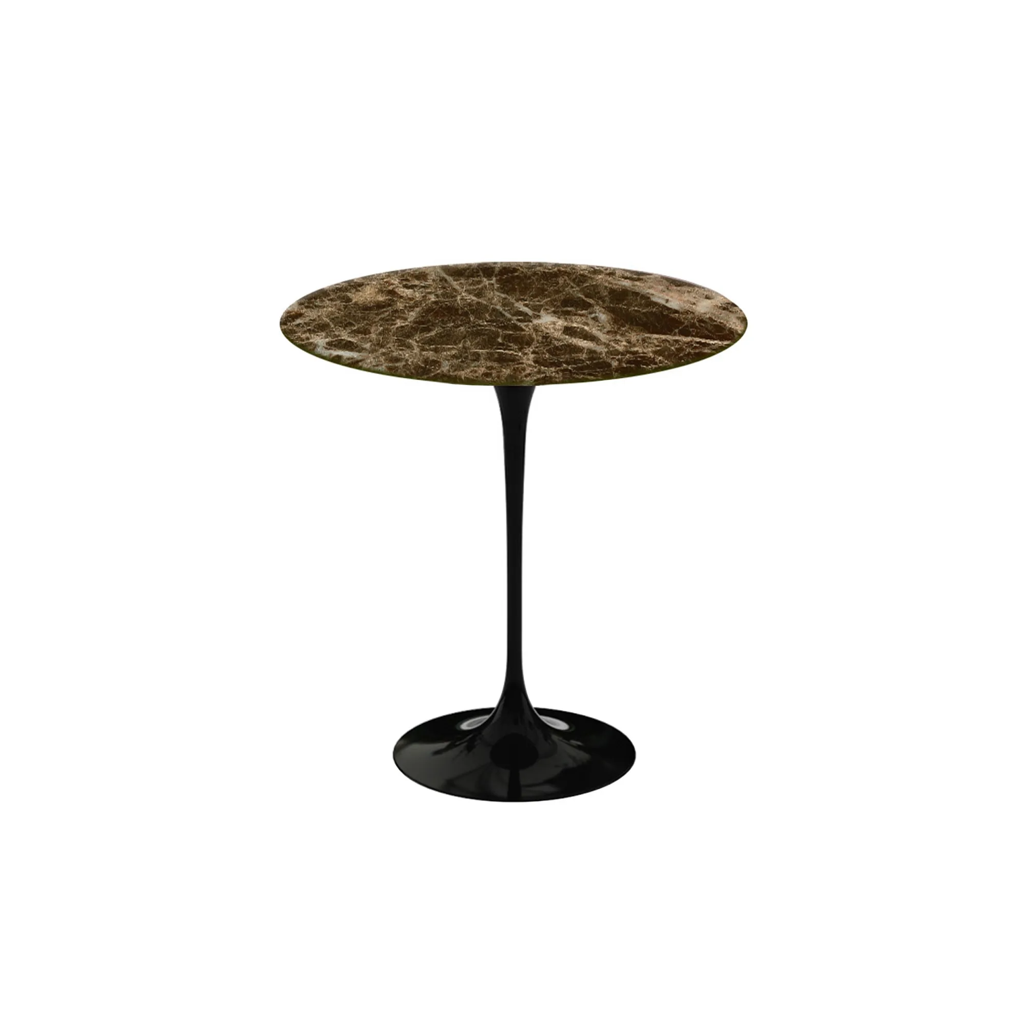 Saarinen Round sivupöytä Ø 51 cm Black - 1