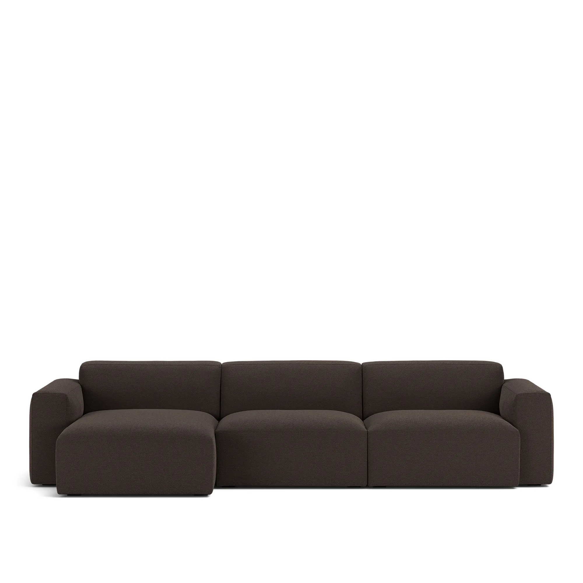 Brick 3-Seater Chaise Lounge Left - 1