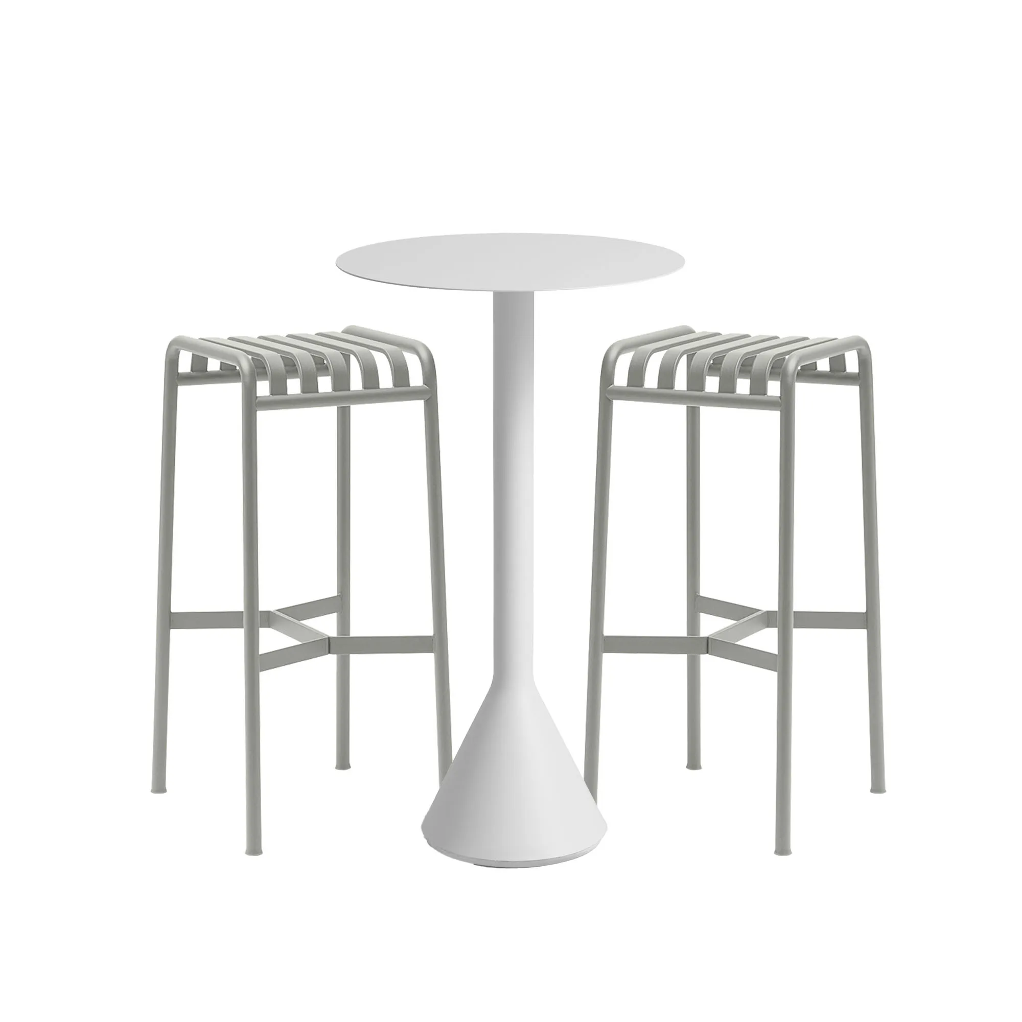 Palissade cone barbord & 2 barstole - 1