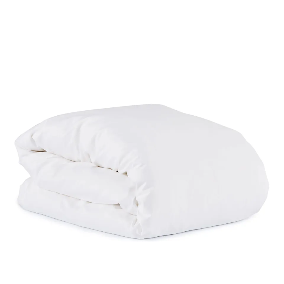 Satina Duvet Cover White