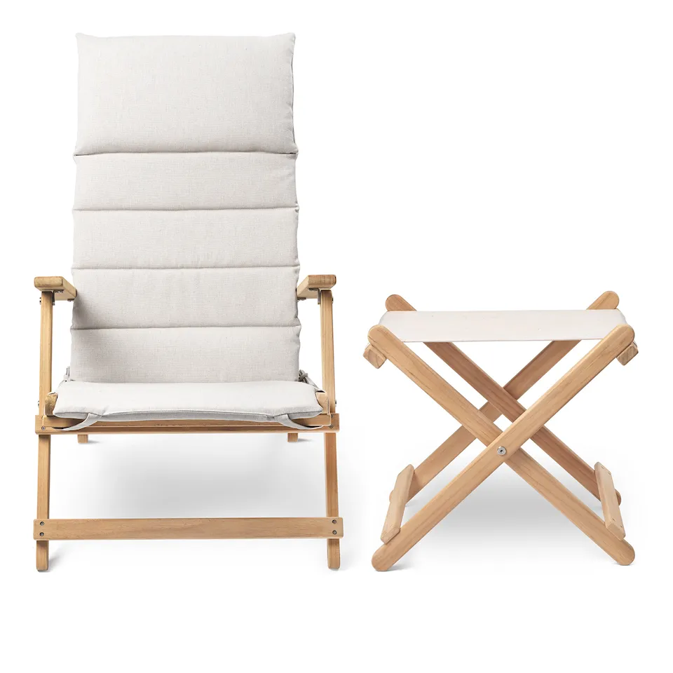 BM5568 Deck Chair & BM5768 Outdoor Footstool