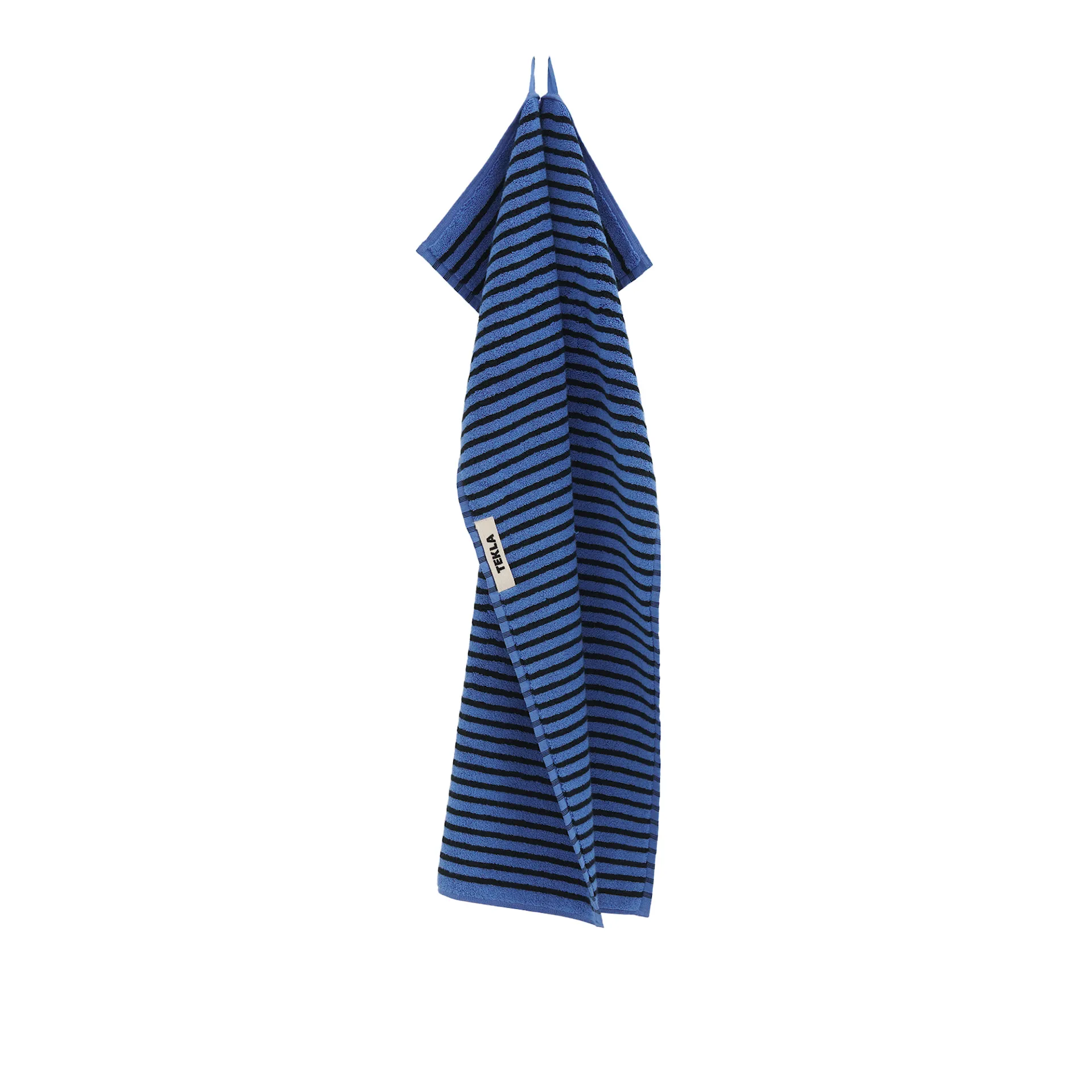 Terry Towel Striped Blue  Black - TEKLA - NO GA