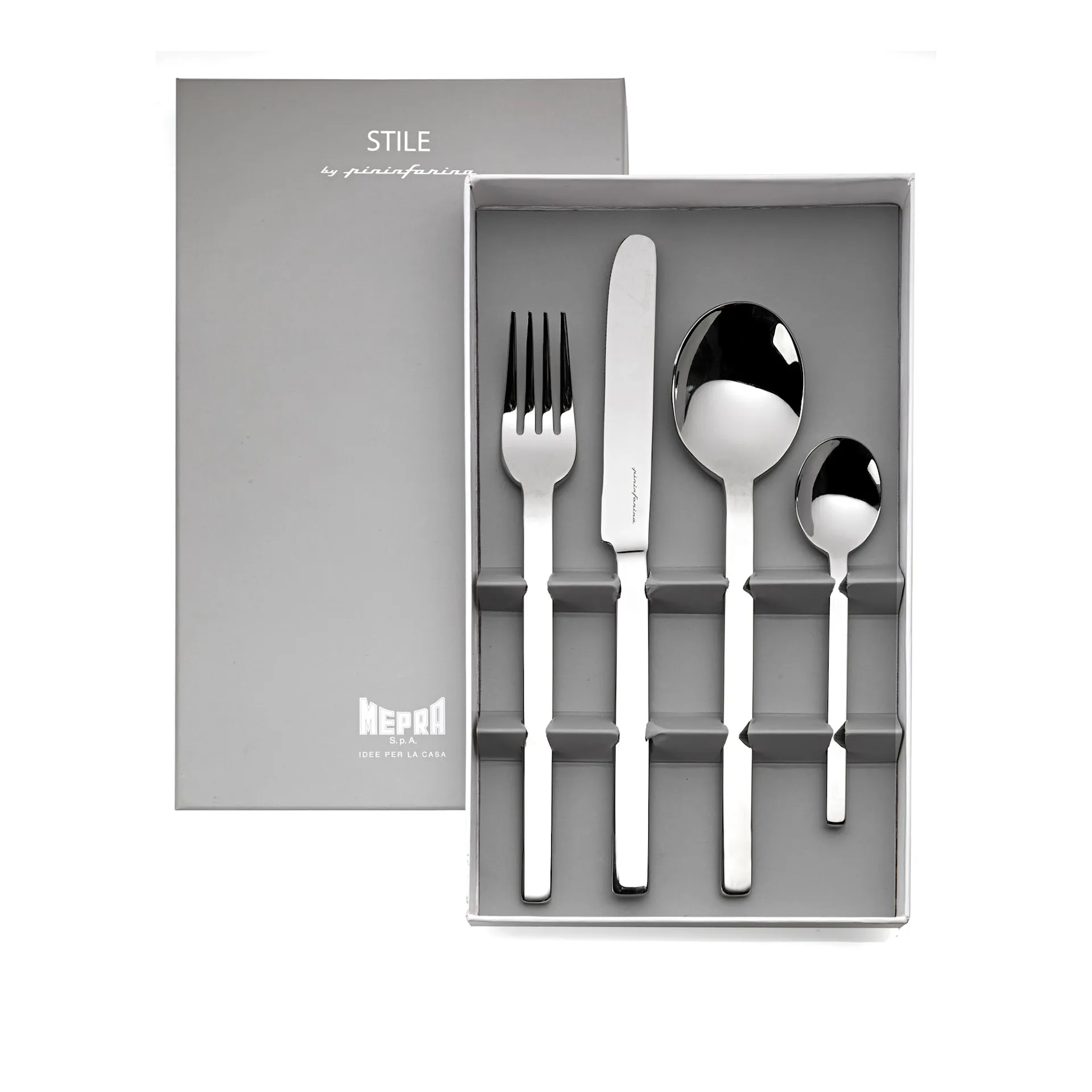 STILE by Pininfarina Gift Set Cutlery 4 Parts - Mepra - NO GA