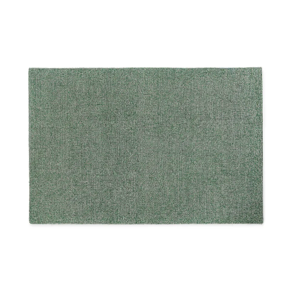 Flick rug 205x26 cm off-white, dark green