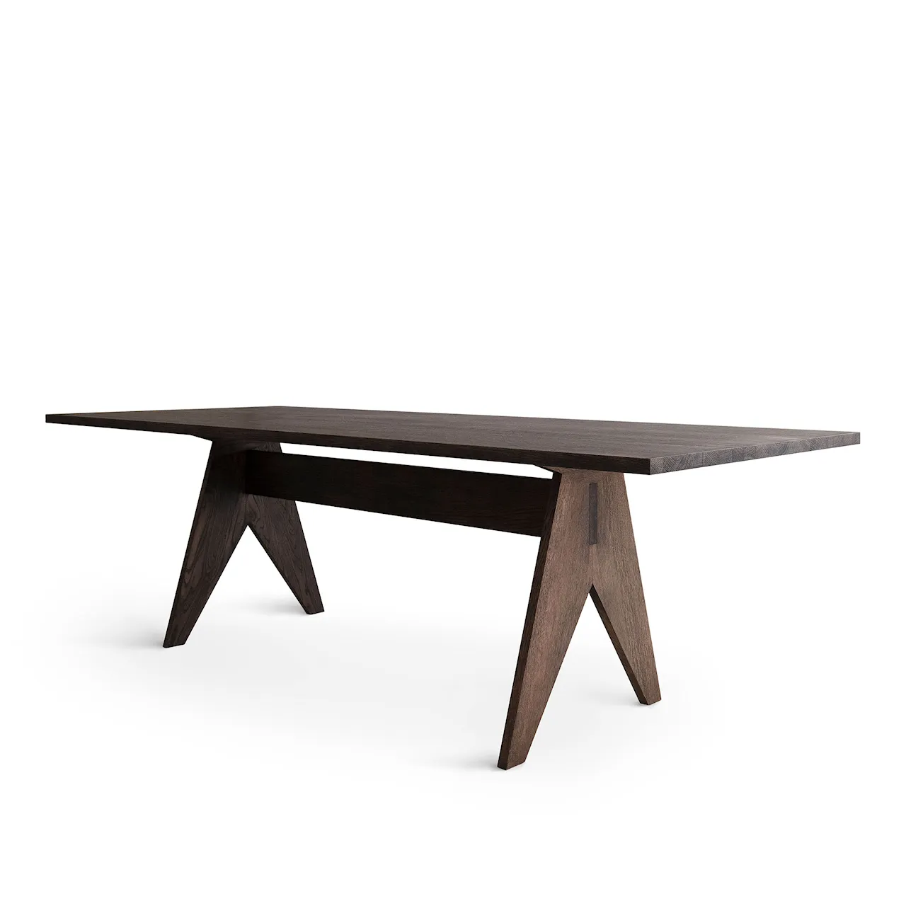 Pose Table 300 x 100 Smoked Oak