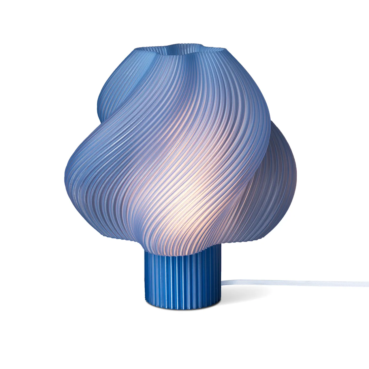 Soft Serve Table Lamp Grande - Blueberry Sorbet