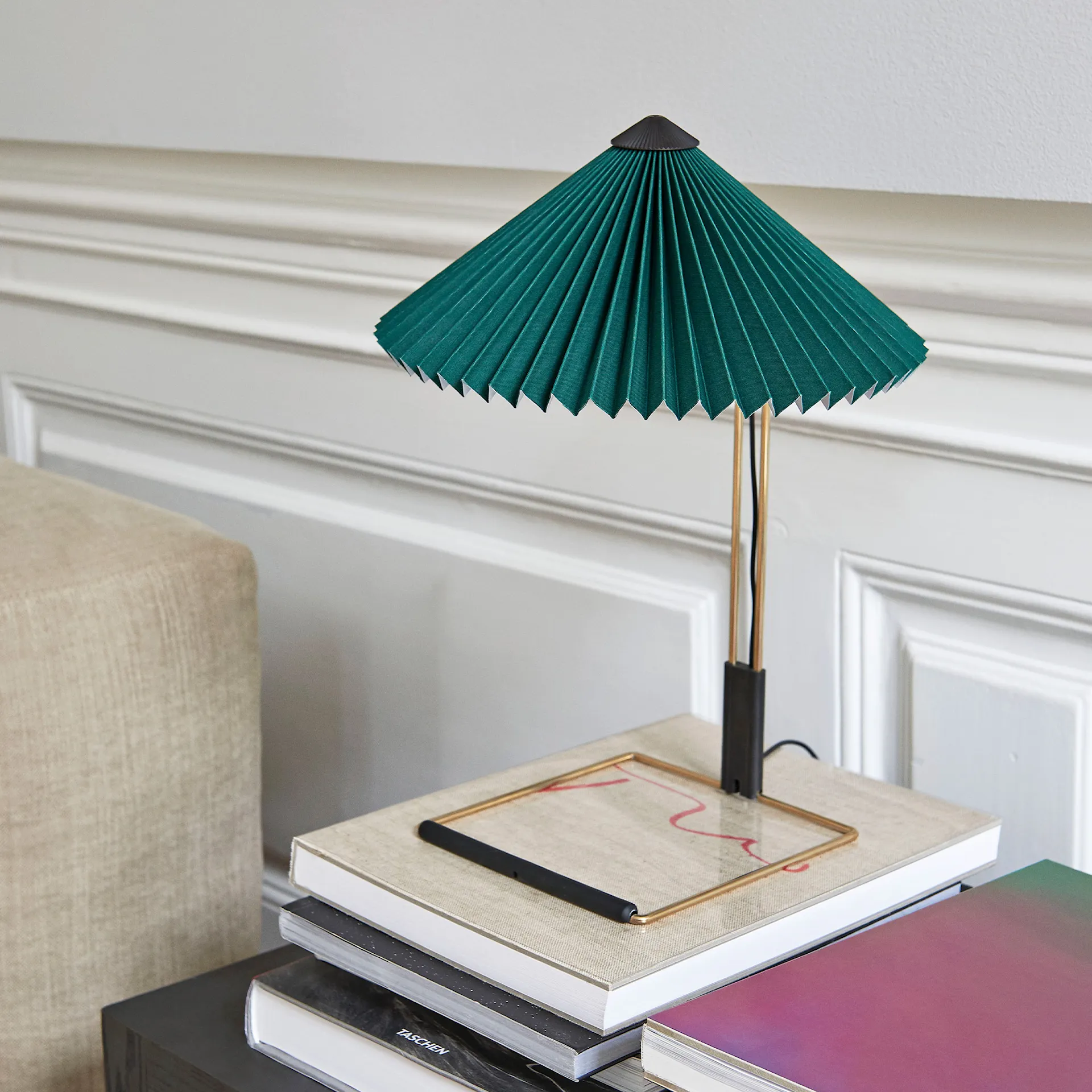 Matin Table Lamp Mirror - HAY - NO GA