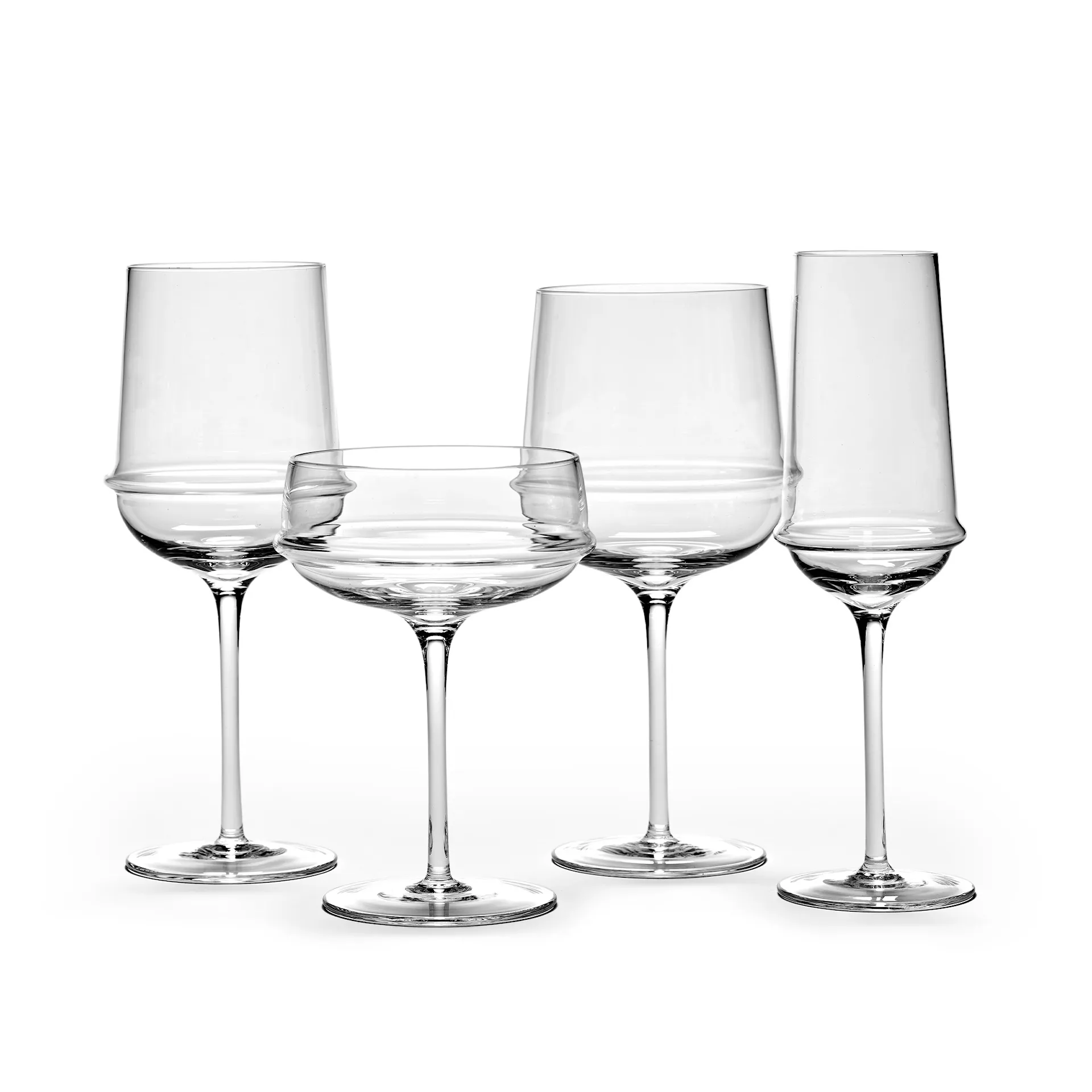 Champagne Coupe Dune - Set of 4 - Serax - Kelly Wearstler - NO GA