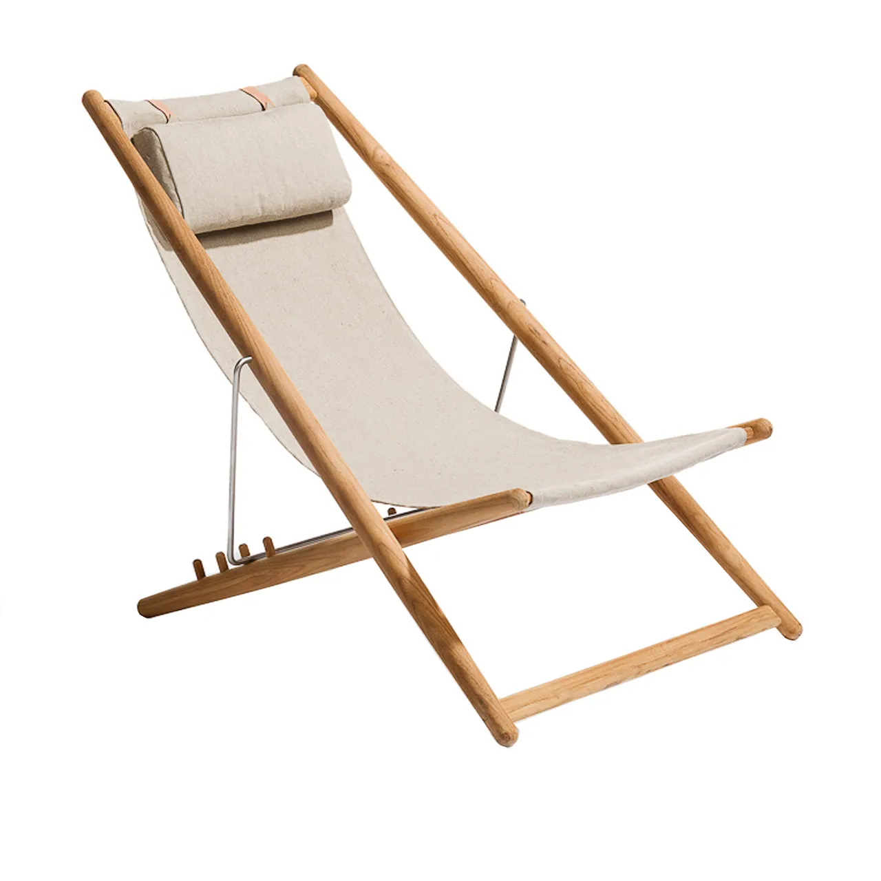 H55 Lounge Chair Dark Grey Sunbrella Heritage