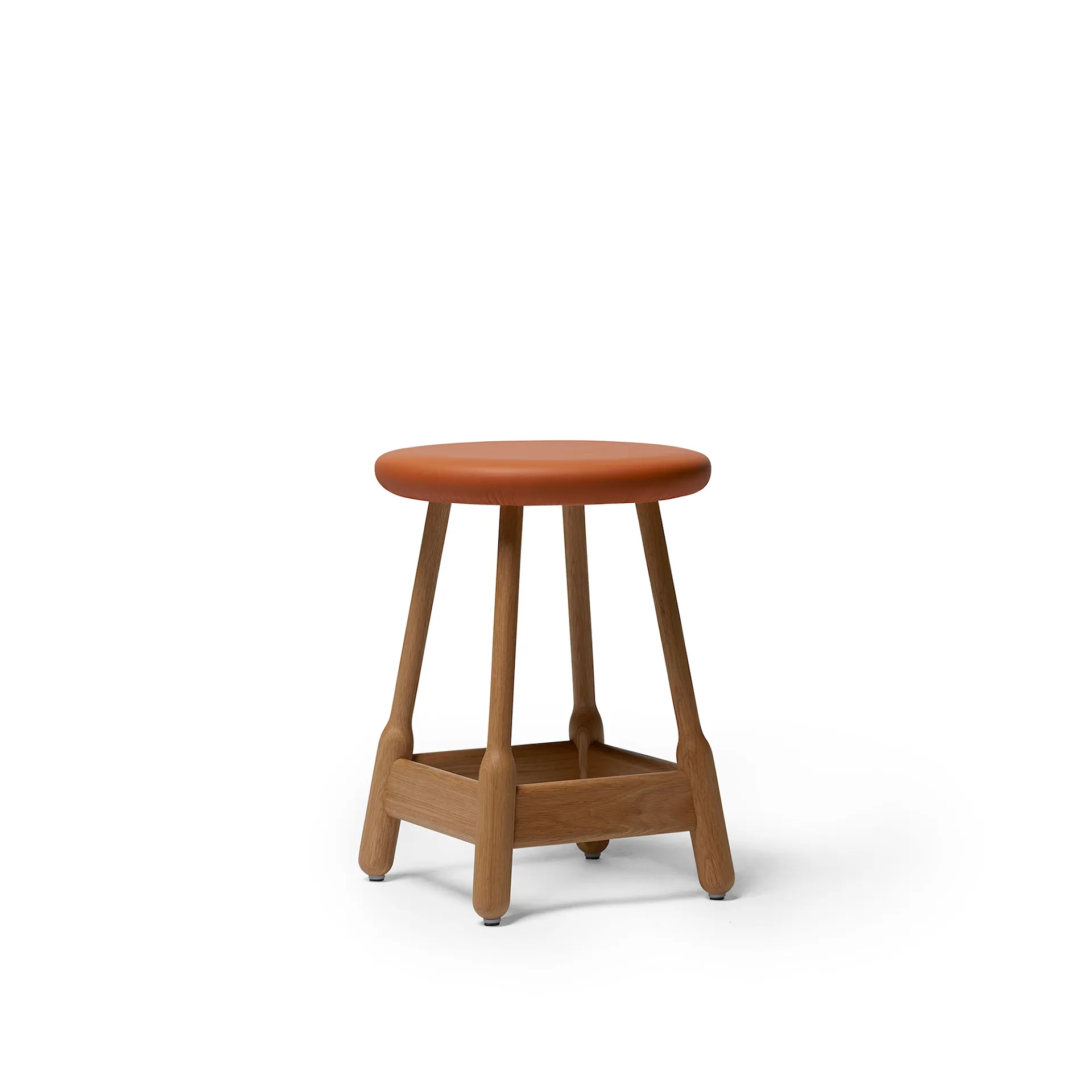 Albert Stool - Seat upholstered - Massproductions - Chris Martin - NO GA