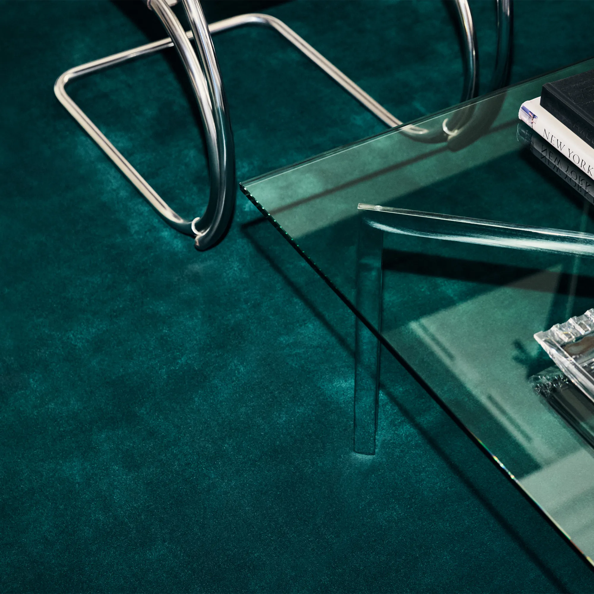 Grand Emerald Green wollen tapijt - 4