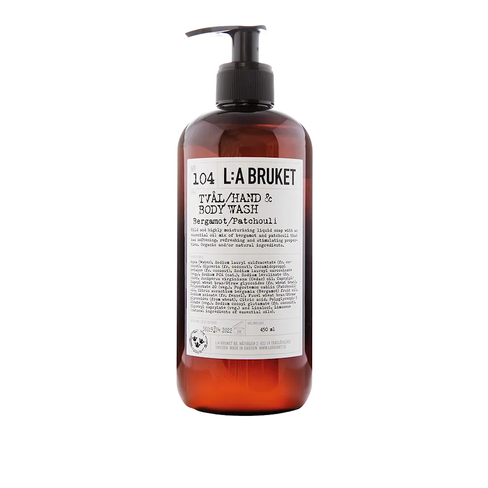 Liquid Soap 450 ml Bergamot/Patchouli