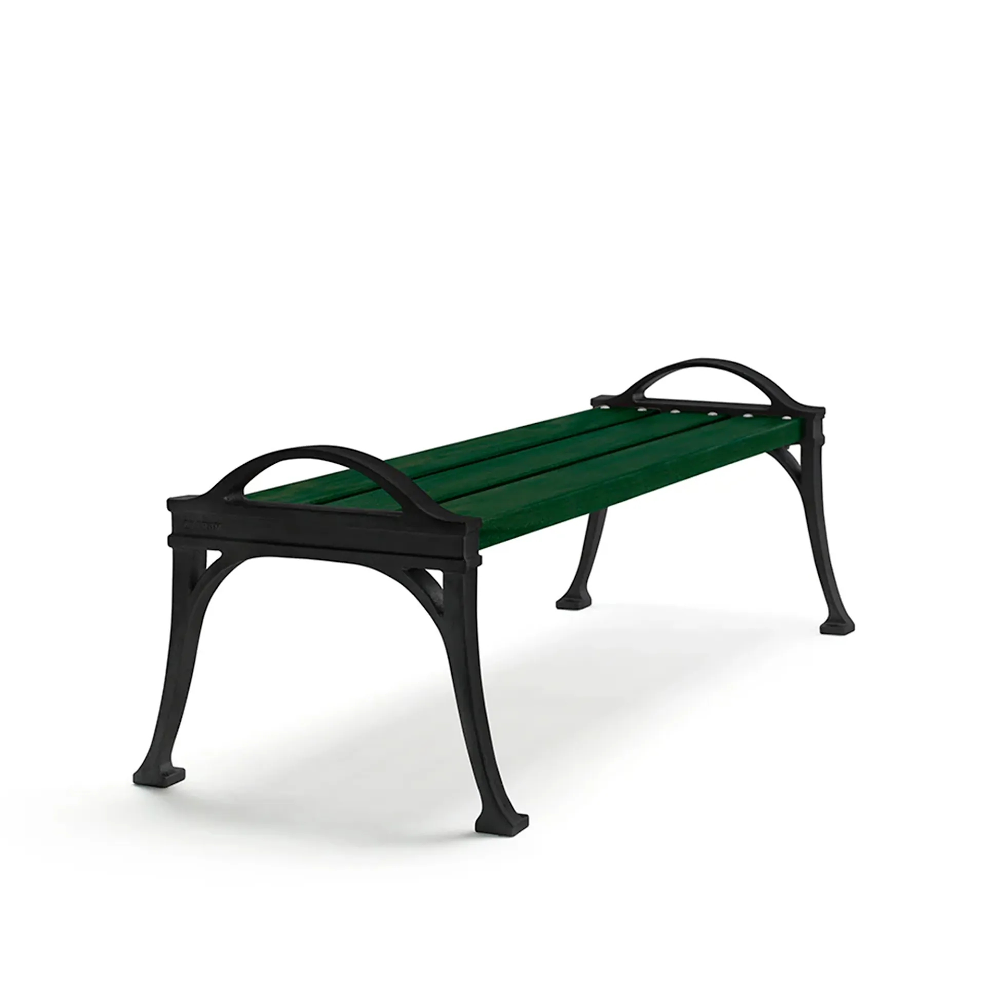 Lessebo Bench Green Lacquered Pine Wood - Byarums Bruk - NO GA