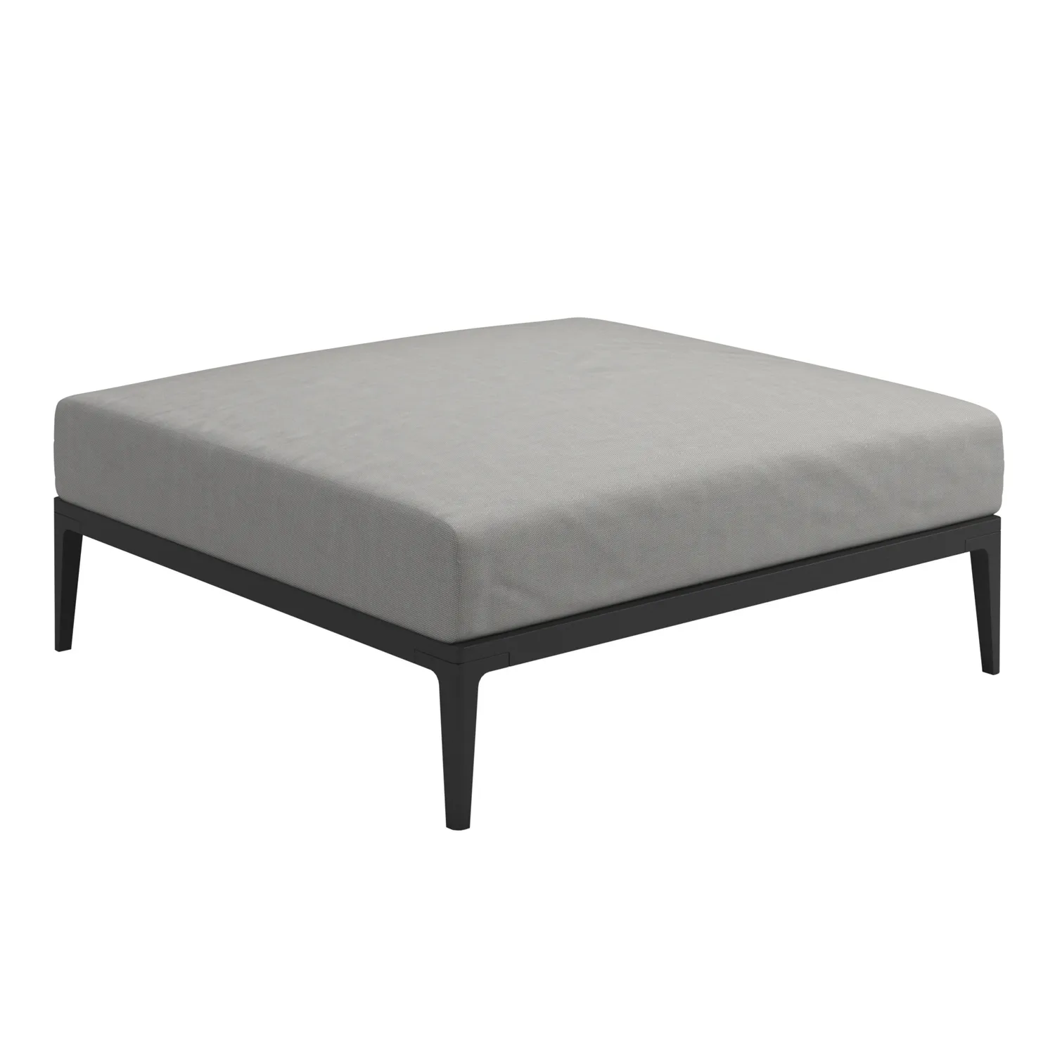 Grid Lounge Ottoman - 1