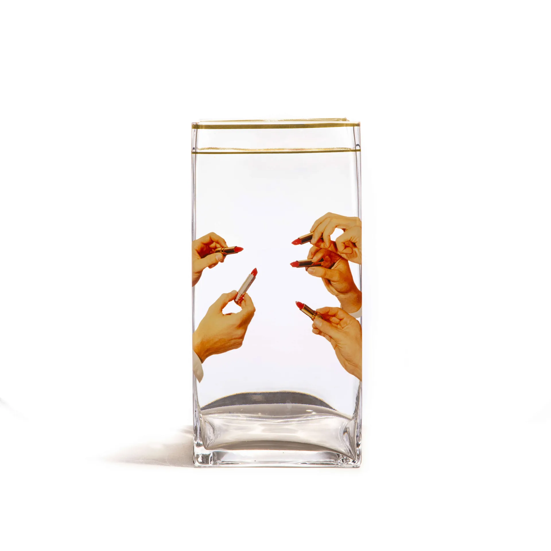 Glass Vase Big - Lipstick - Seletti - NO GA